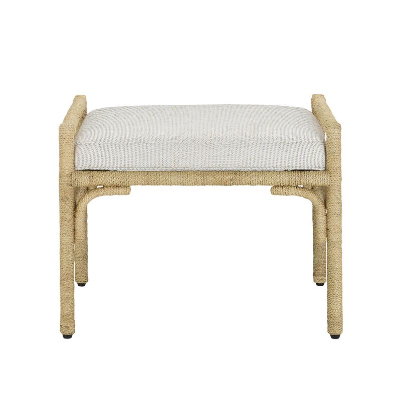 Olisa Ottoman by Currey and Company
