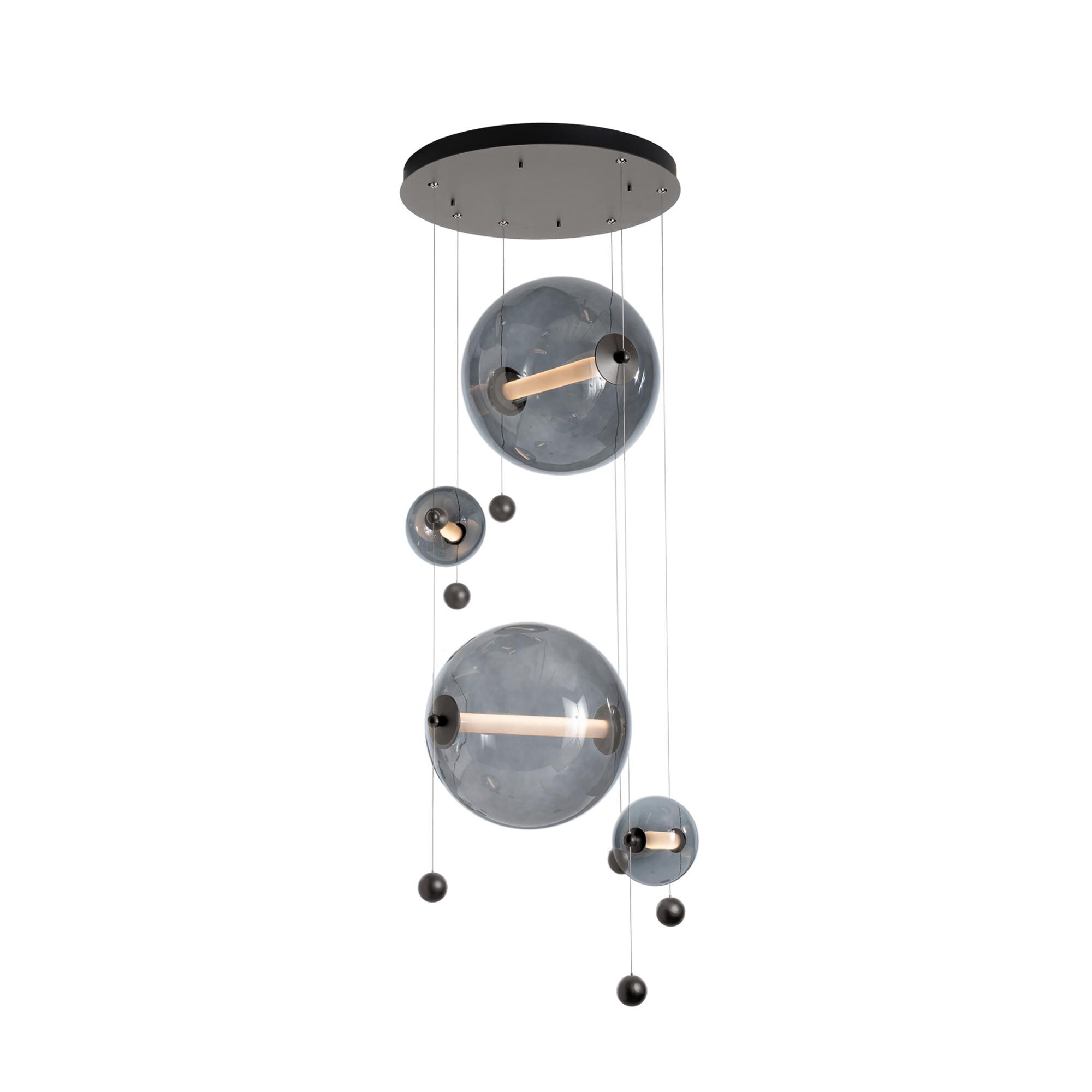 Abacus 20 Inch Multi Light Pendant by Hubbardton Forge
