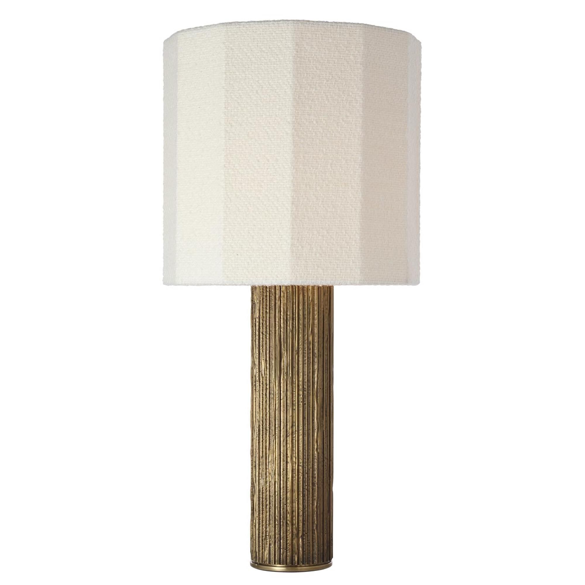 Shown in Ridged Tombac finish and Decorative Boucle shade