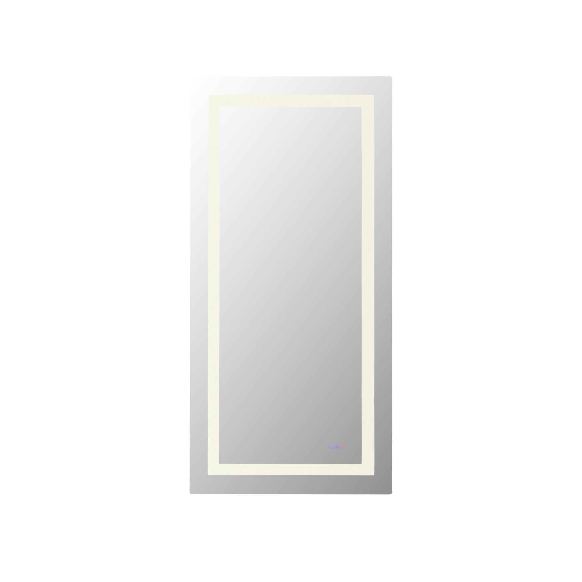 Riven 72 Inch LED Lighted Mirror by Elegant Dcor