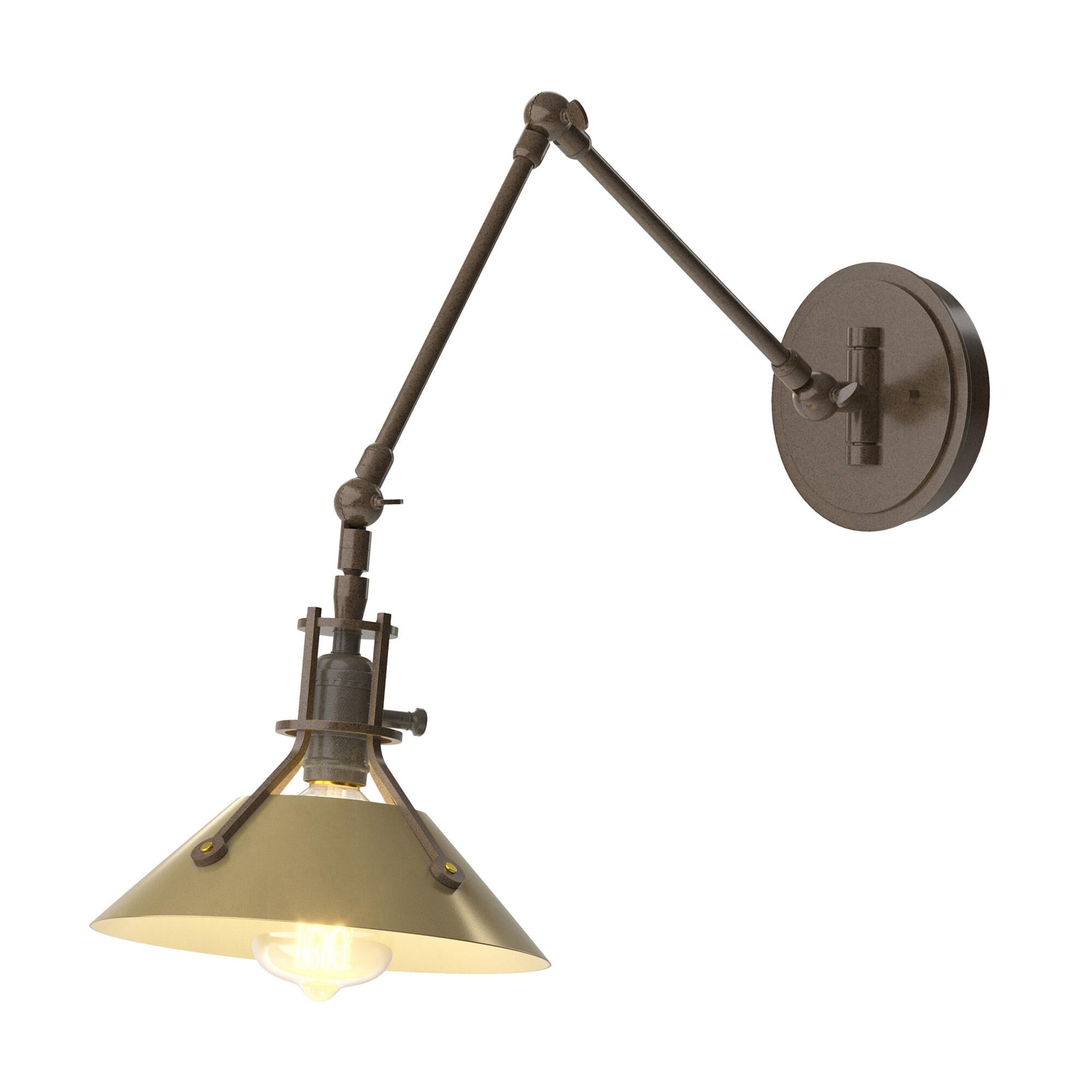 Shown in Bronze finish and Modern Brass (86) accent