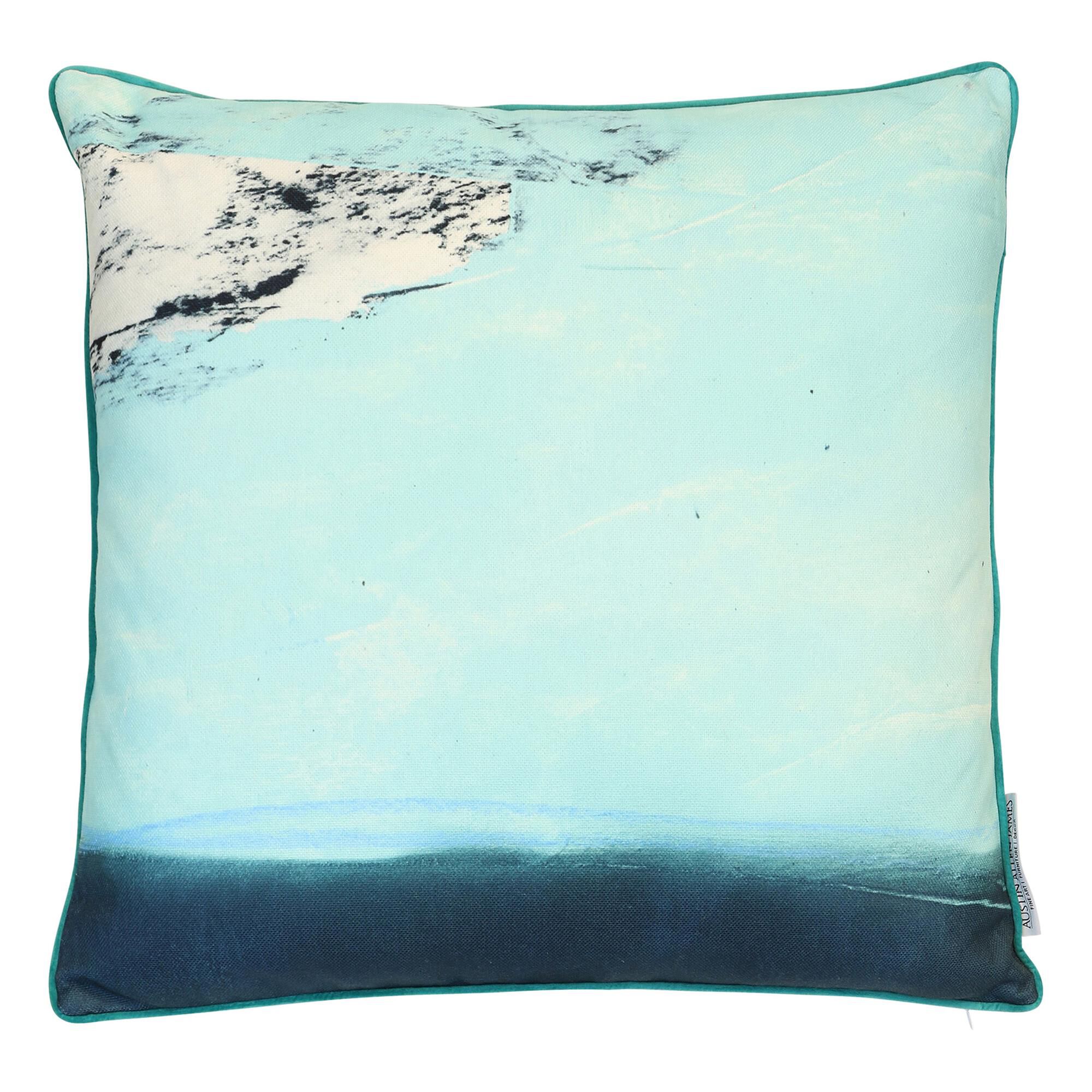 Austin Allen James Glacier Fade 24 Inch Decorative Pillow by Stylecraft