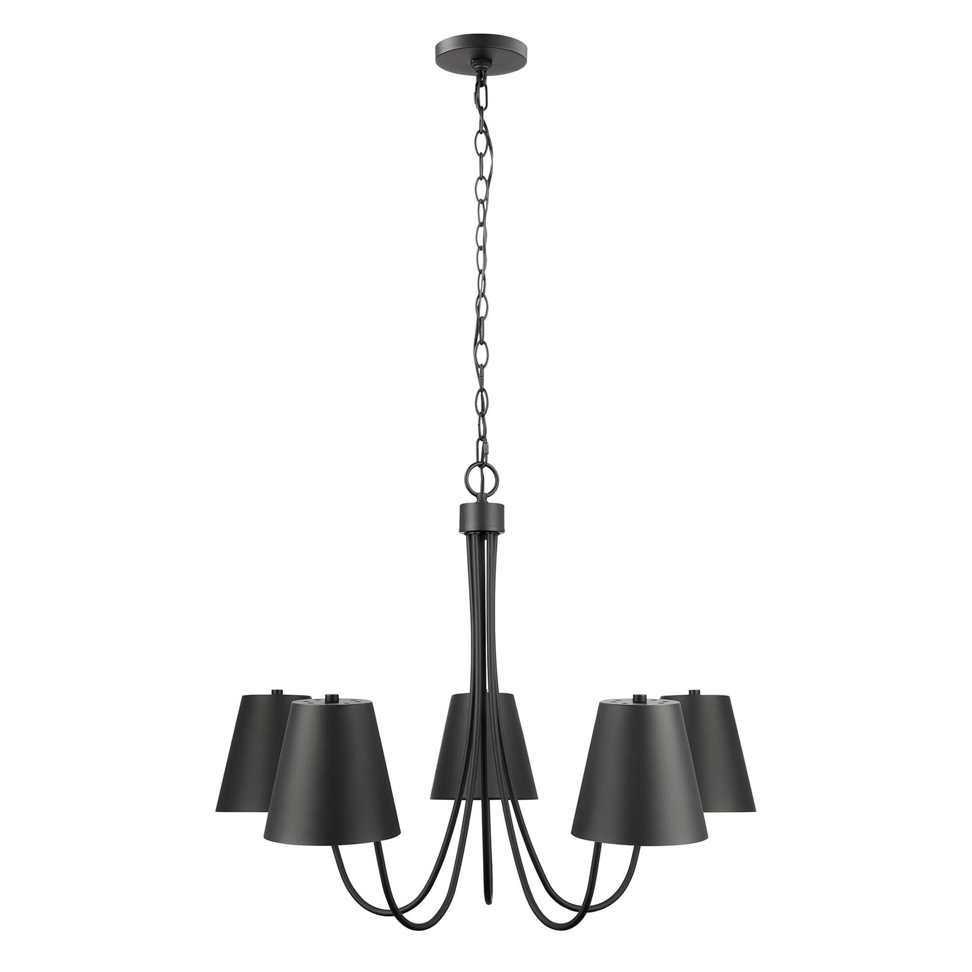 Shown in Matte Black finish and Metal shade