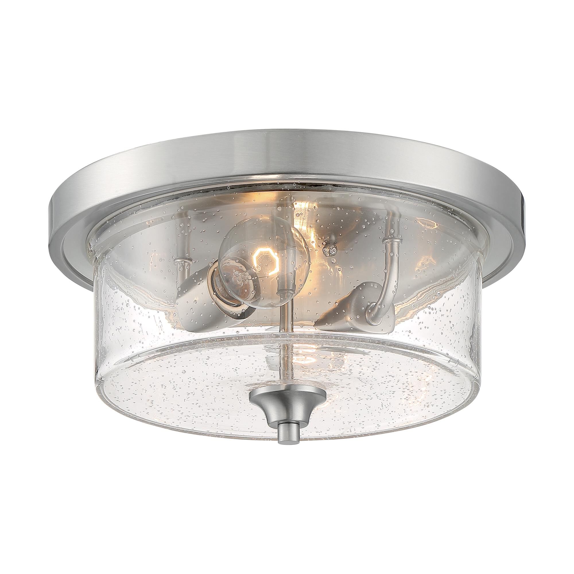 Bransel 12 Inch 2 Light Flush Mount by Nuvo Lighting