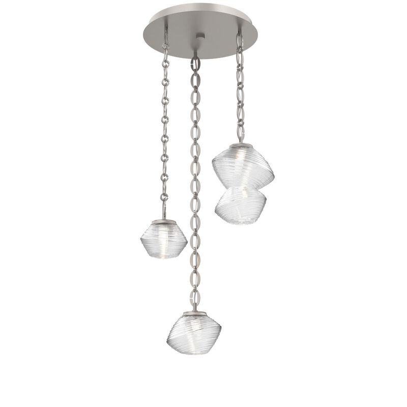 Levi Wilson Mesa 3 Light Multi Light Pendant by Hammerton Studio