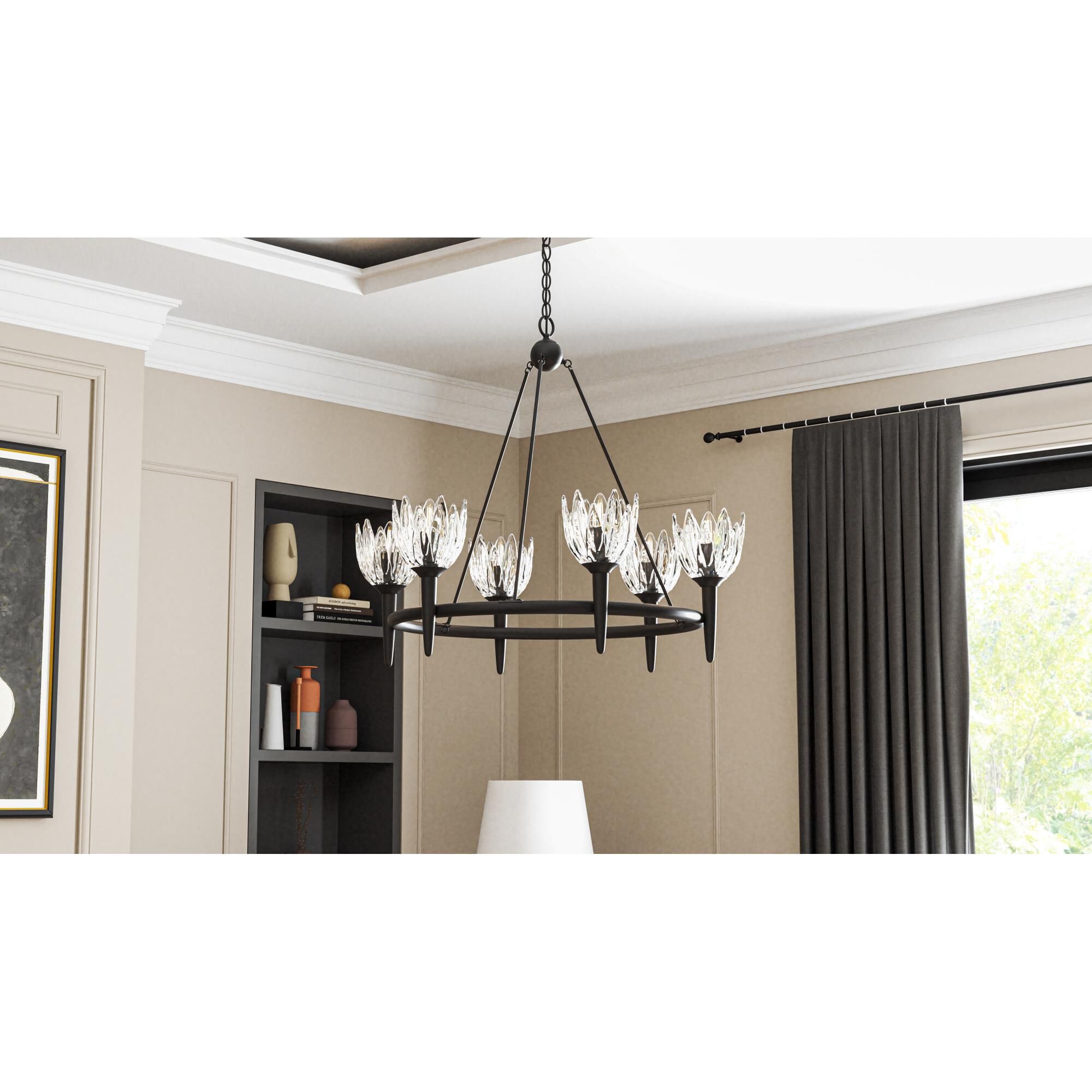 Shea 31 Inch Chandelier by Quoizel