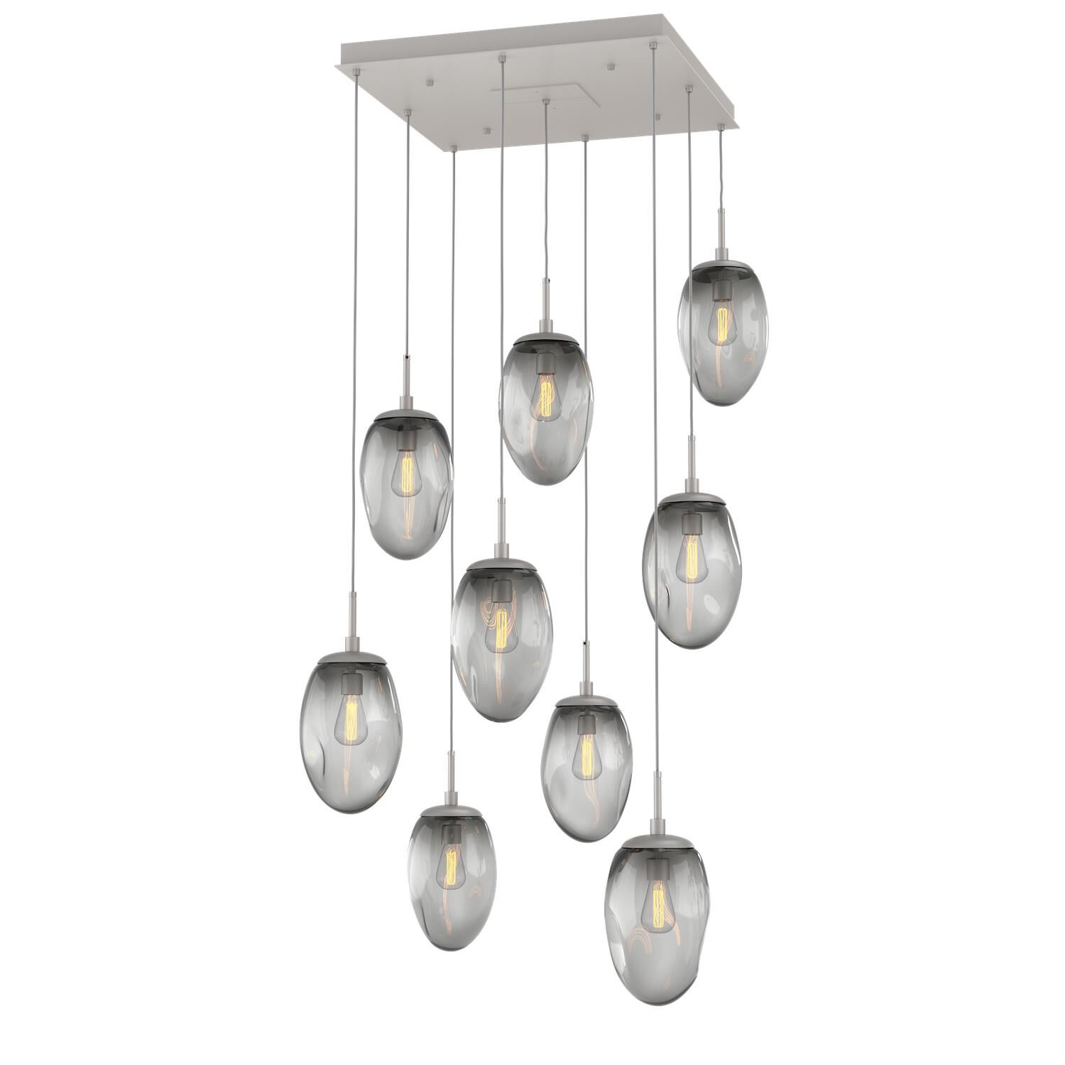 Levi Wilson Nebula 29 Inch 9 Light Multi Light Pendant by Hammerton Studio