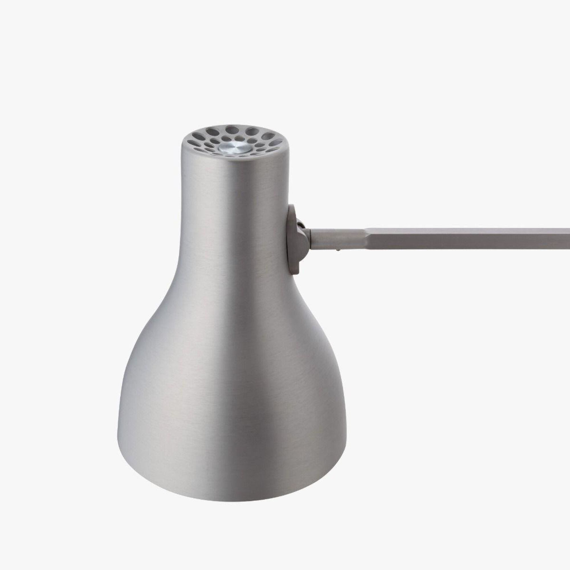 Shown in Silver Luster finish and Aluminum shade