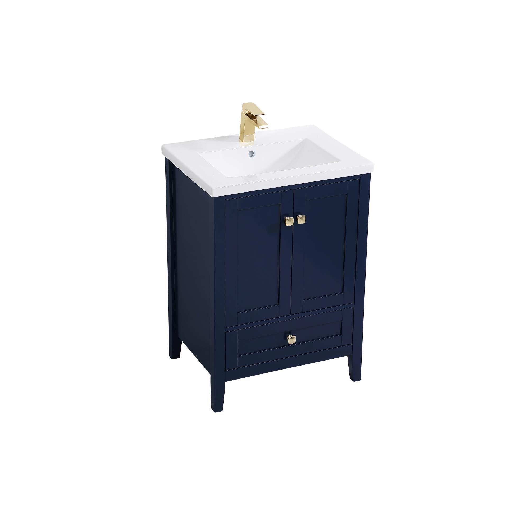 Shown in Blue And Gold With White finish