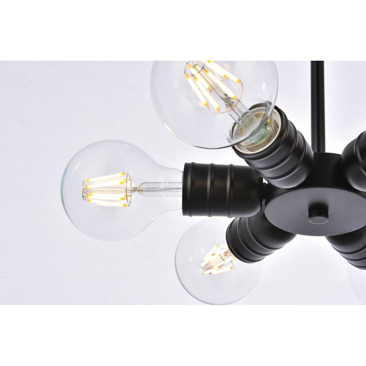 Reyes 8 Inch Mini Pendant by Elegant Lighting