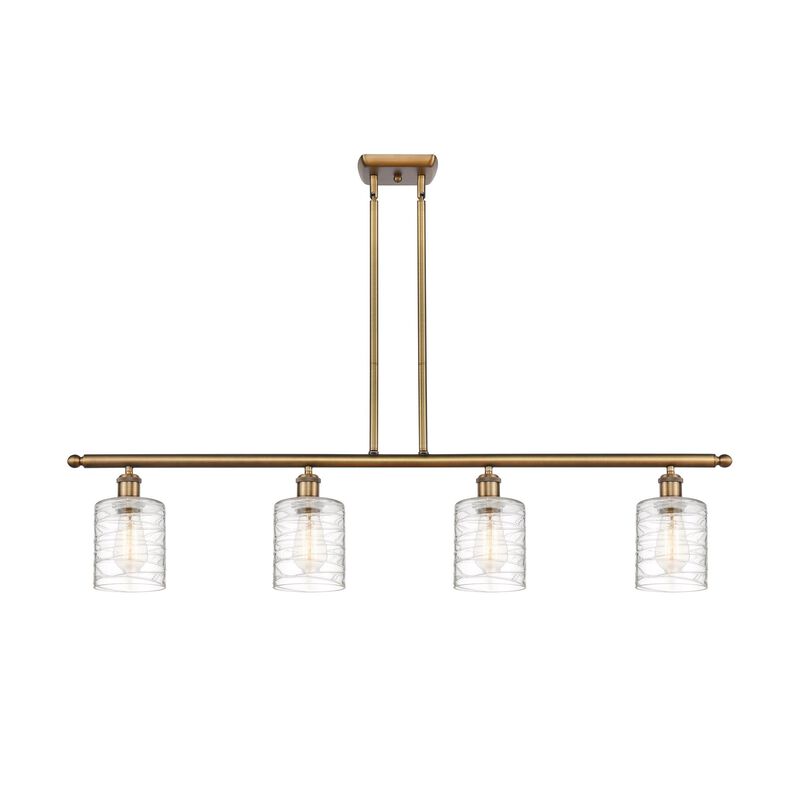 Bruno Marashlian Cobbleskill 48 Inch 4 Light LED Linear Suspension Light by Innovations Lighting