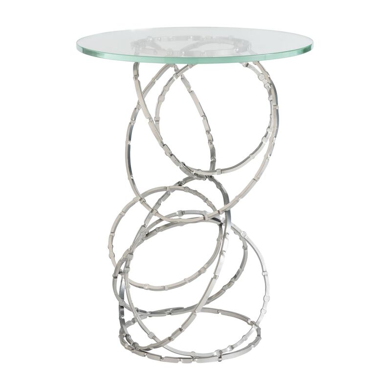 Olympus 24 Inch Accent Table by Hubbardton Forge