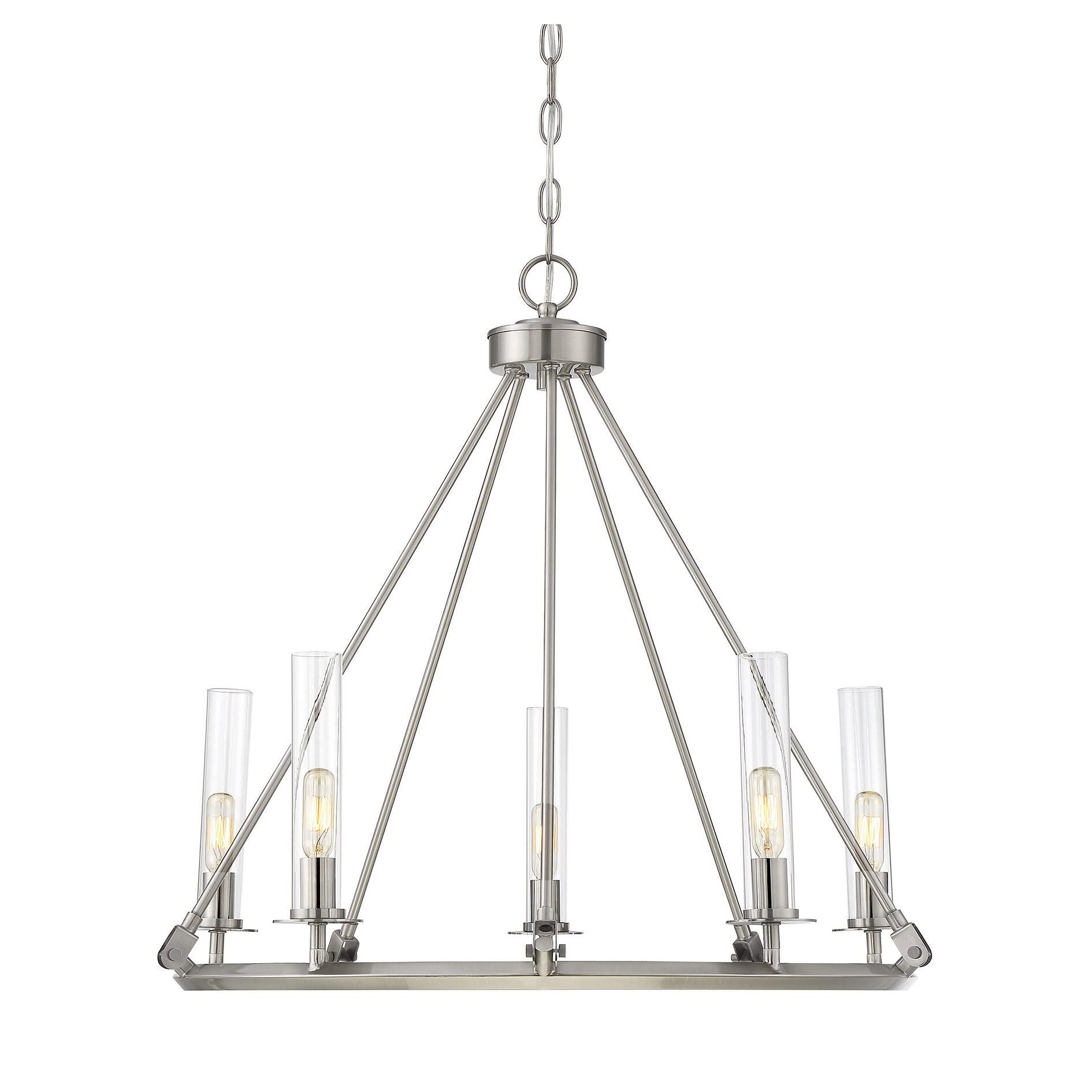 Hasting 26 Inch 5 Light Chandelier by Savoy House