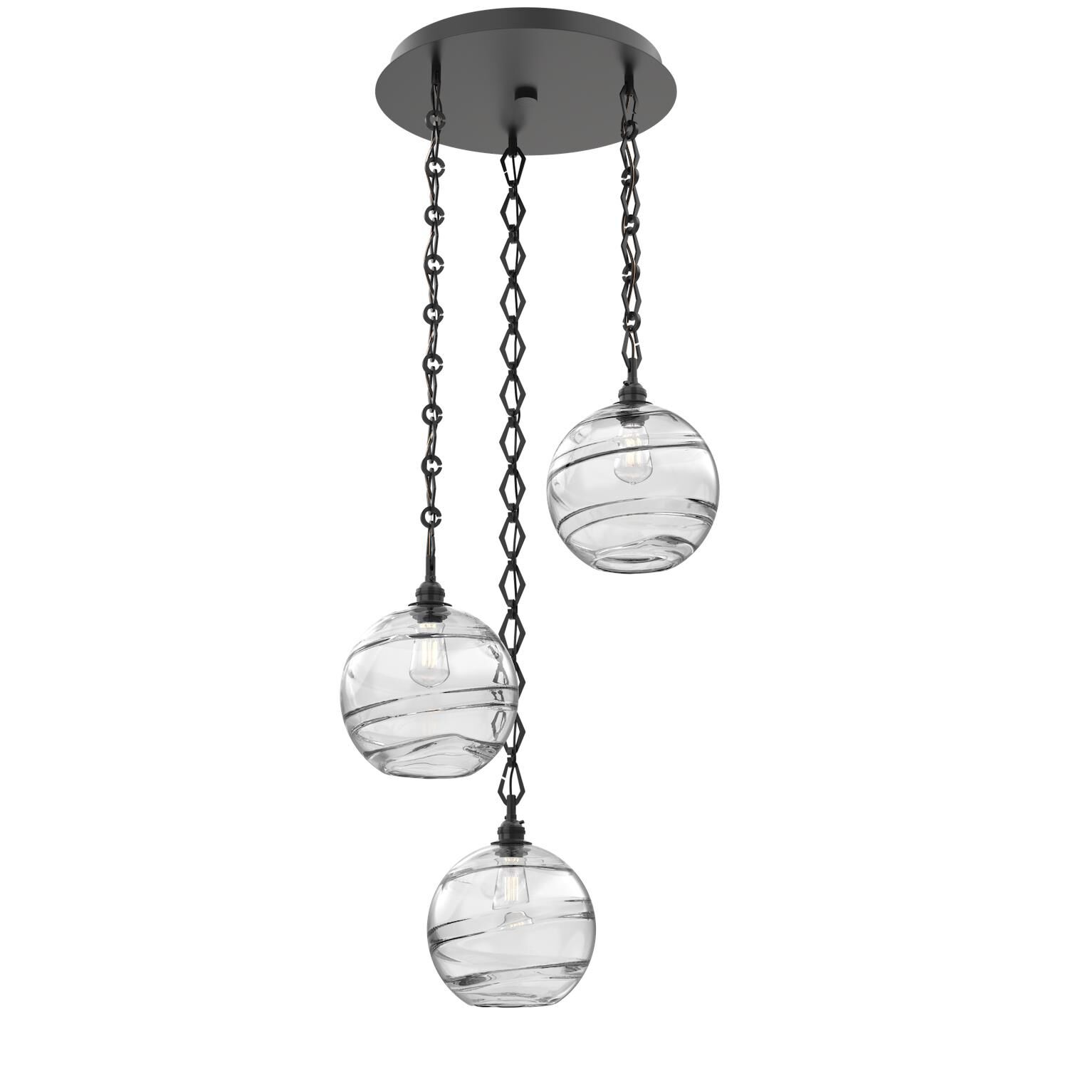 Levi Wilson Terra 21 Inch Multi Light Pendant by Hammerton Studio