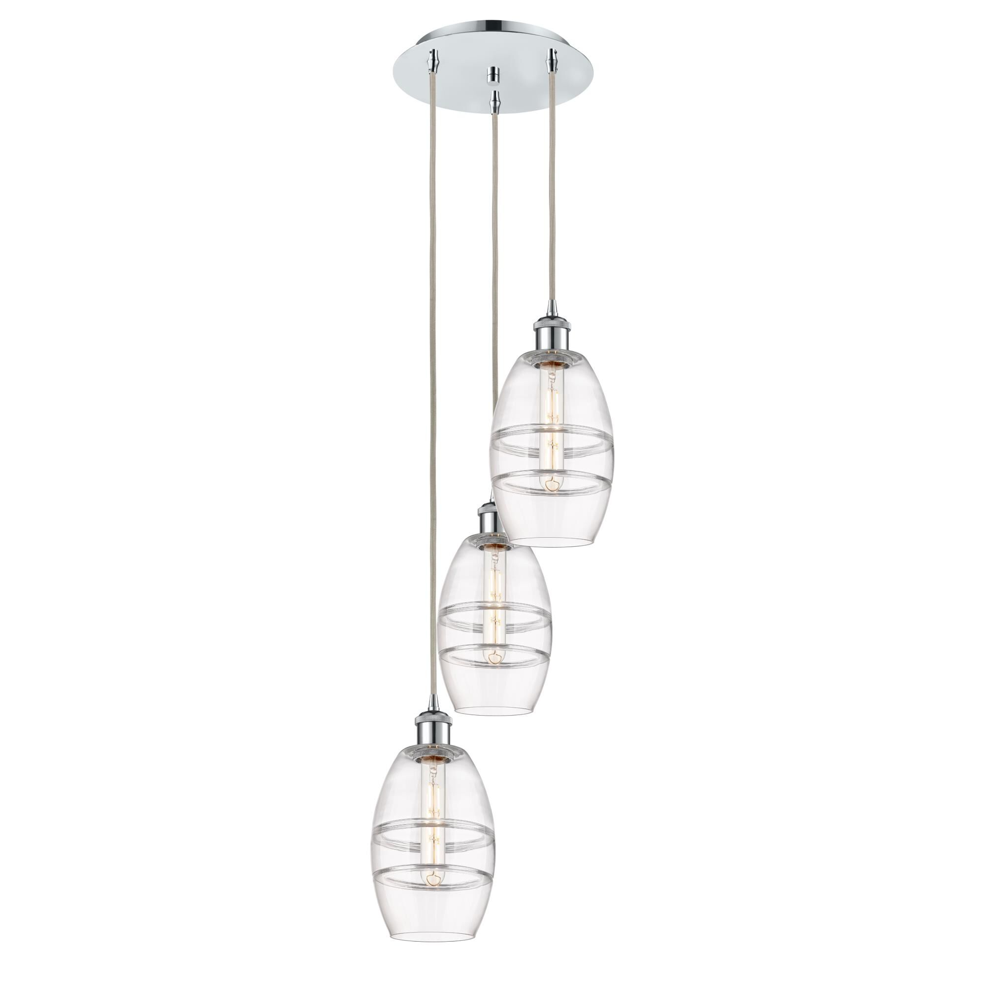 Bruno Marashlian Vaz 12 Inch Multi Light Pendant by Innovations Lighting