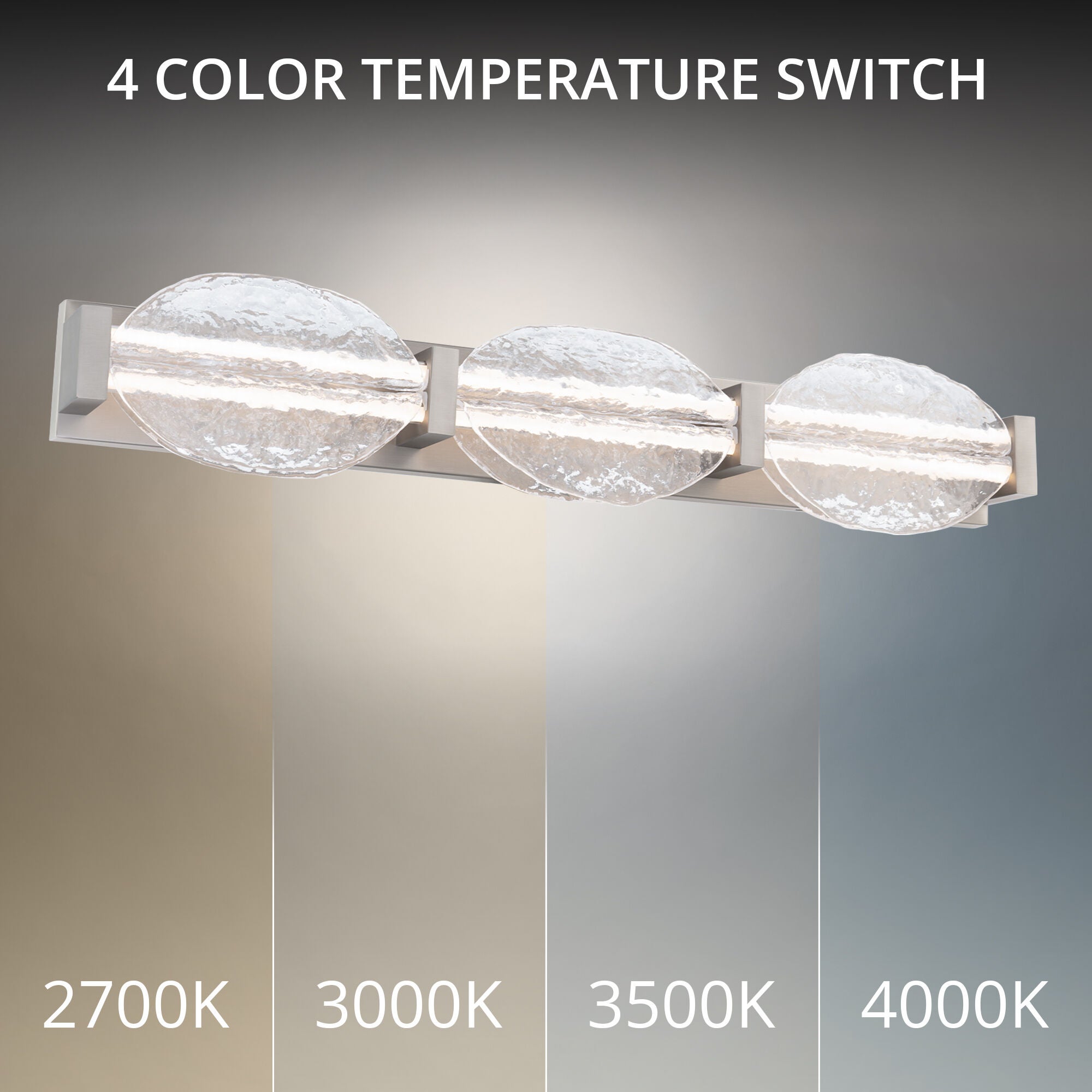 Shown in Brushed Nickel finish