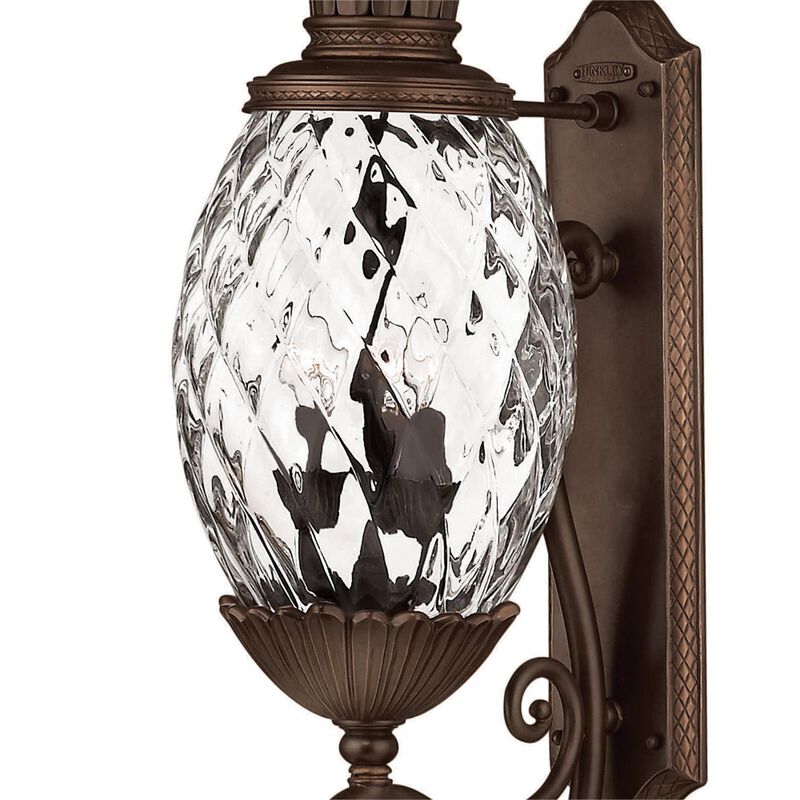 Plantation 28 Inch Tall 3 Light Outdoor Wall Light by Hinkley Lighting