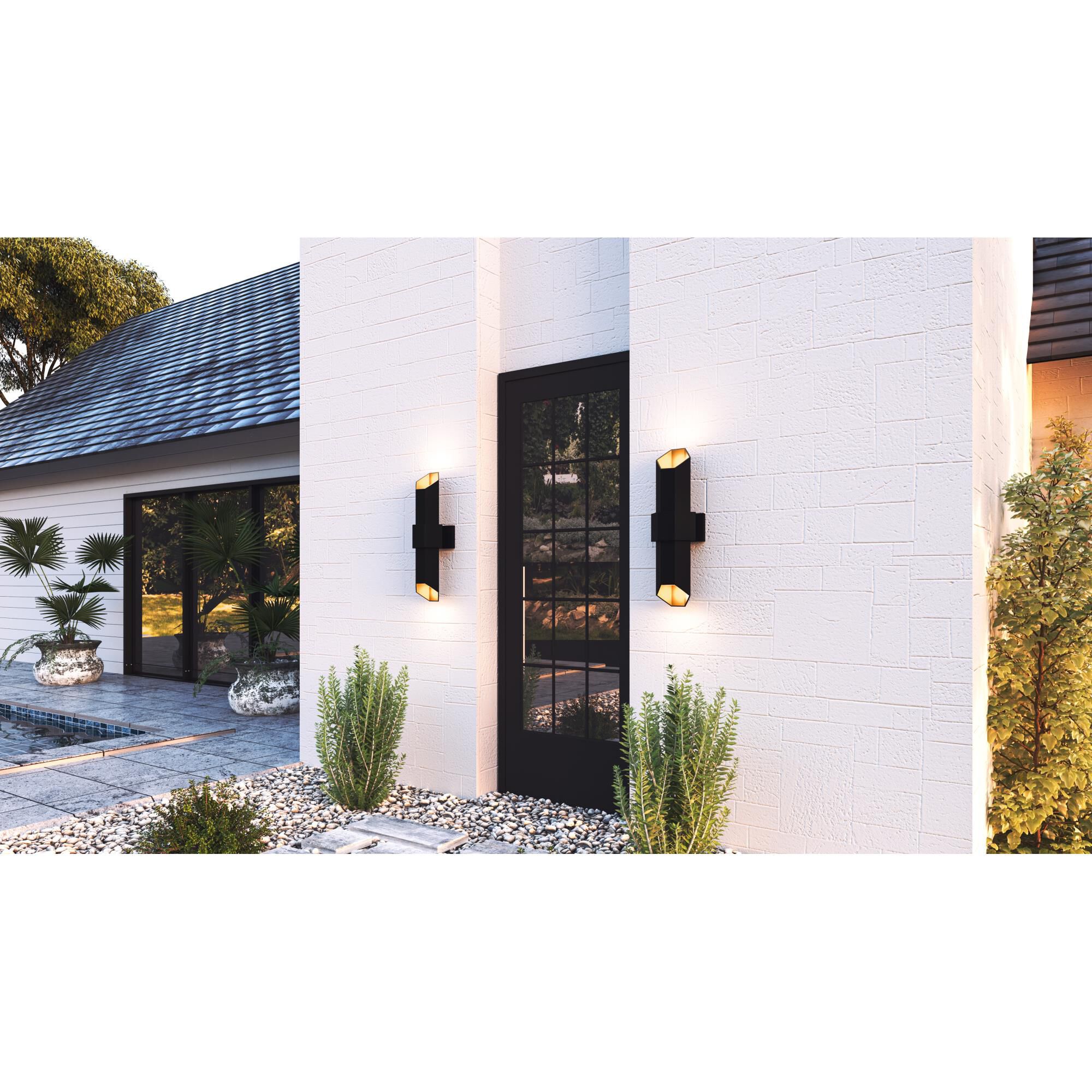 Quoizel Chasm 20 Inch Tall LED Outdoor Wall Light