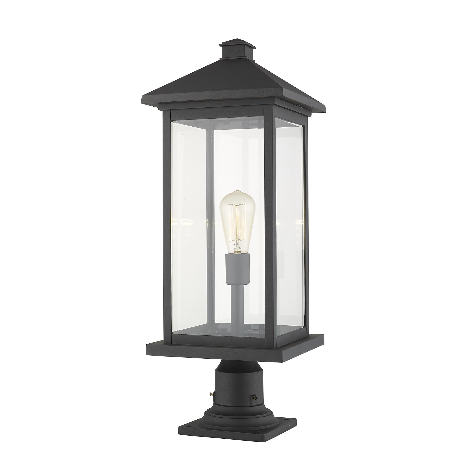 Z-Lite Portland 26 Inch Tall Outdoor Pier Lamp
