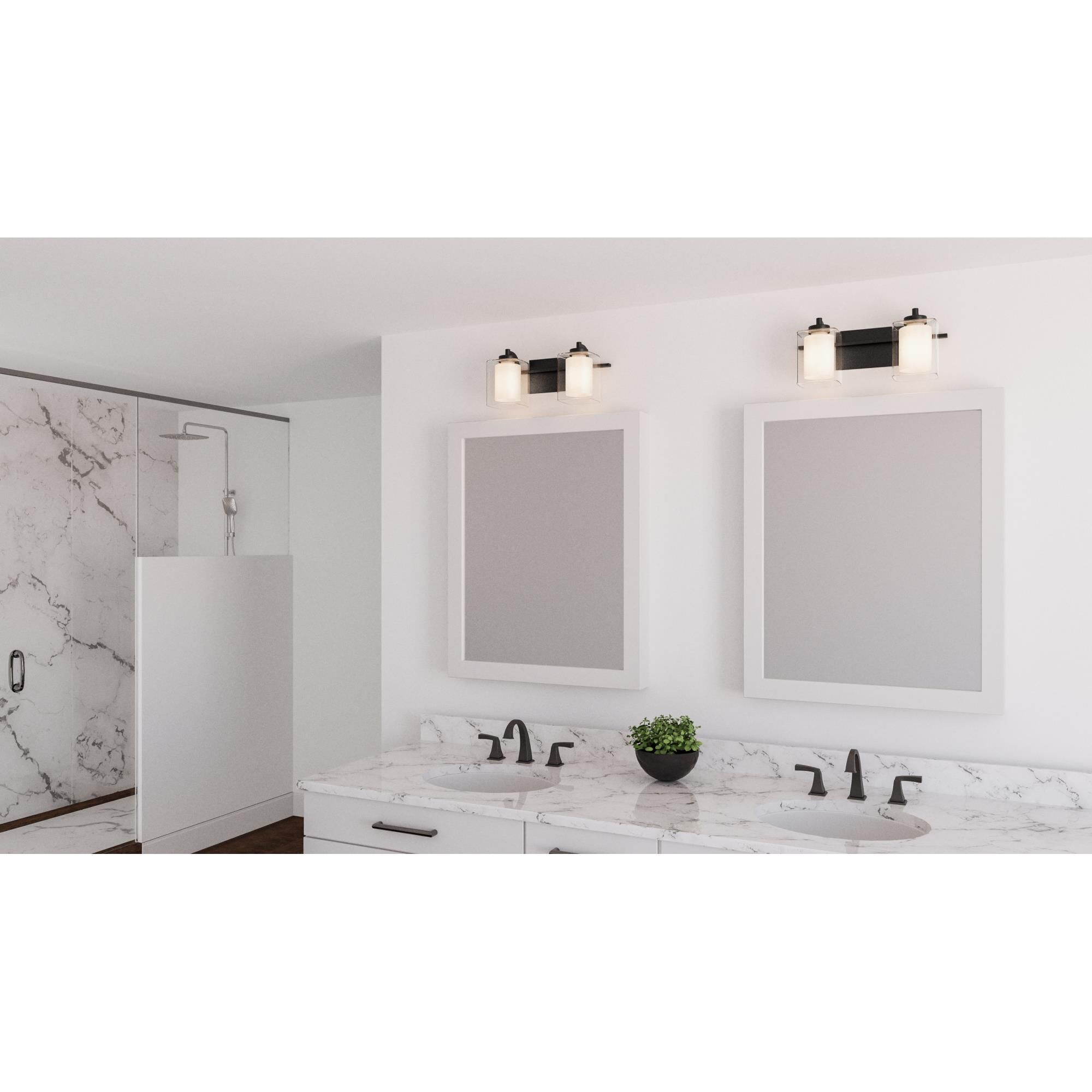 Kolt 17 Inch 2 Light Bath Vanity Light by Quoizel