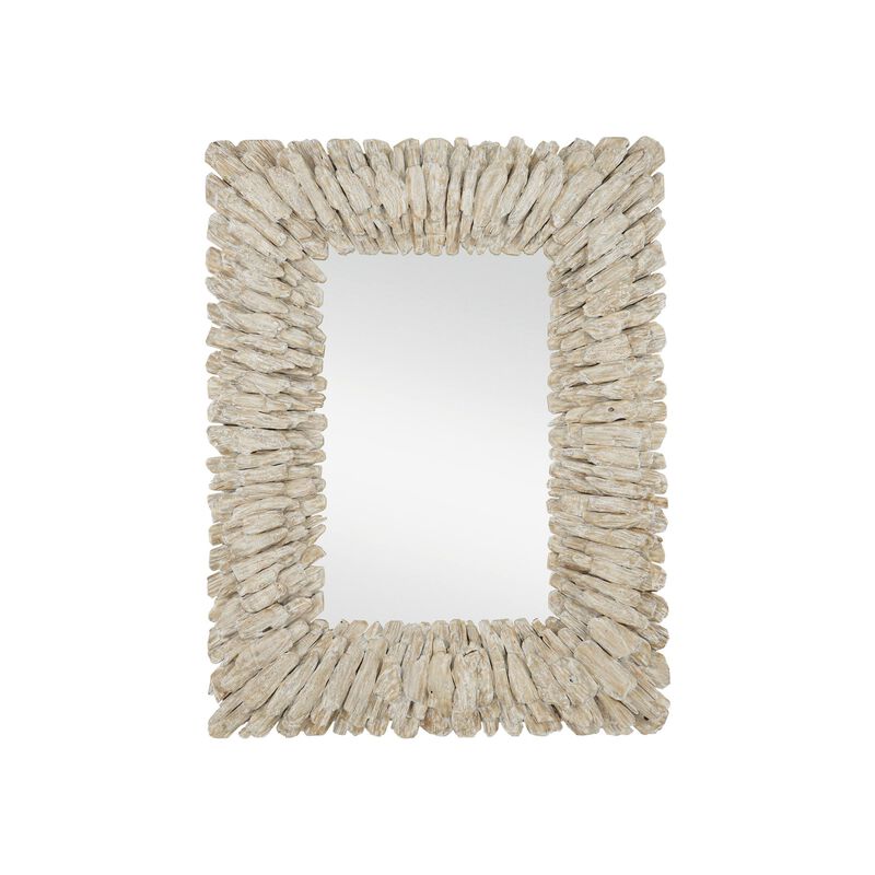 Beachhead 40 Inch Decorative Mirror by Currey and Company