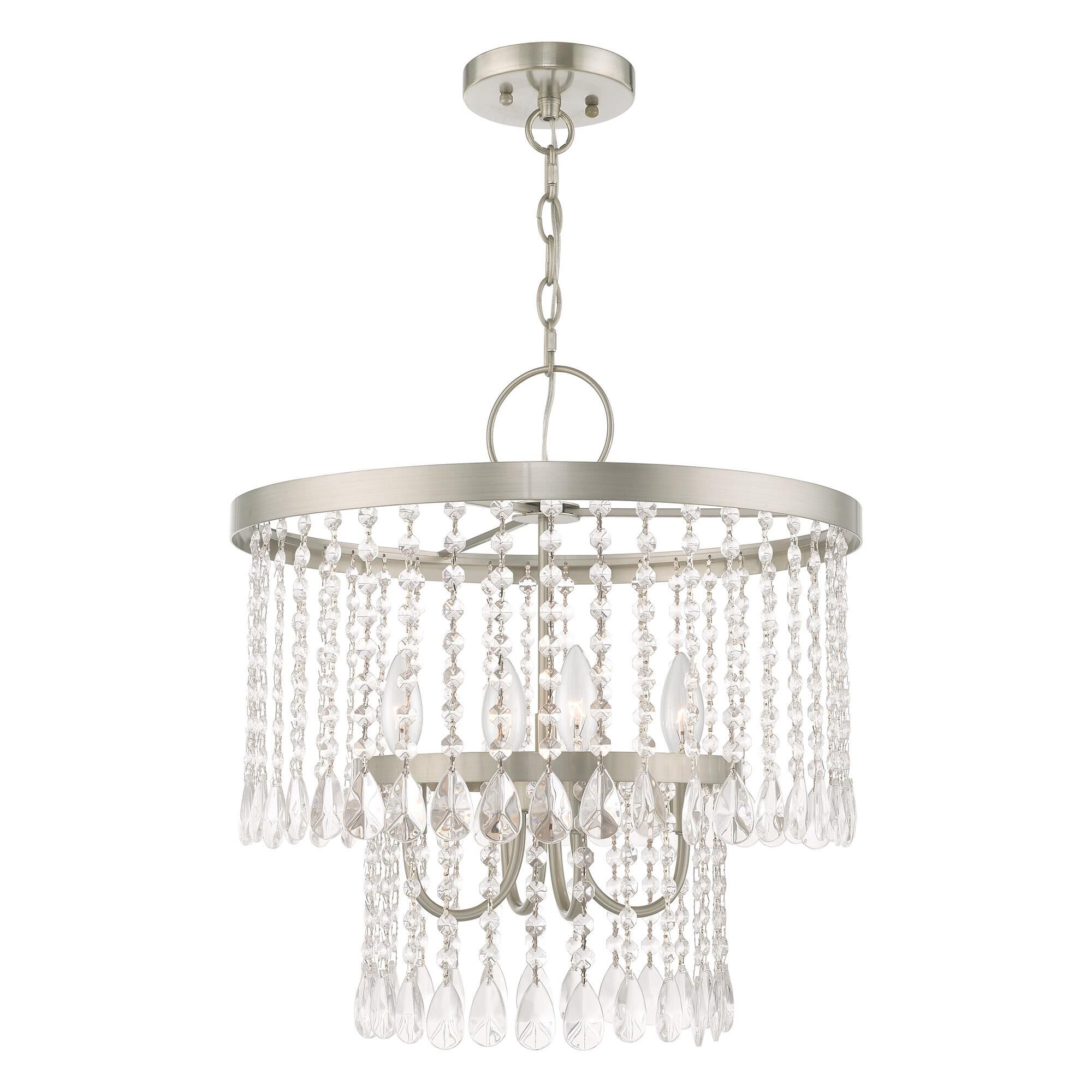 Elizabeth 4 Light Mini Chandelier by Livex Lighting