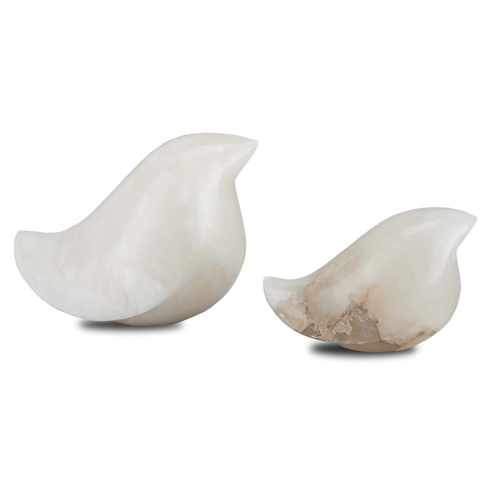 Saras Bird Set of 2 Figurine by Currey and Company