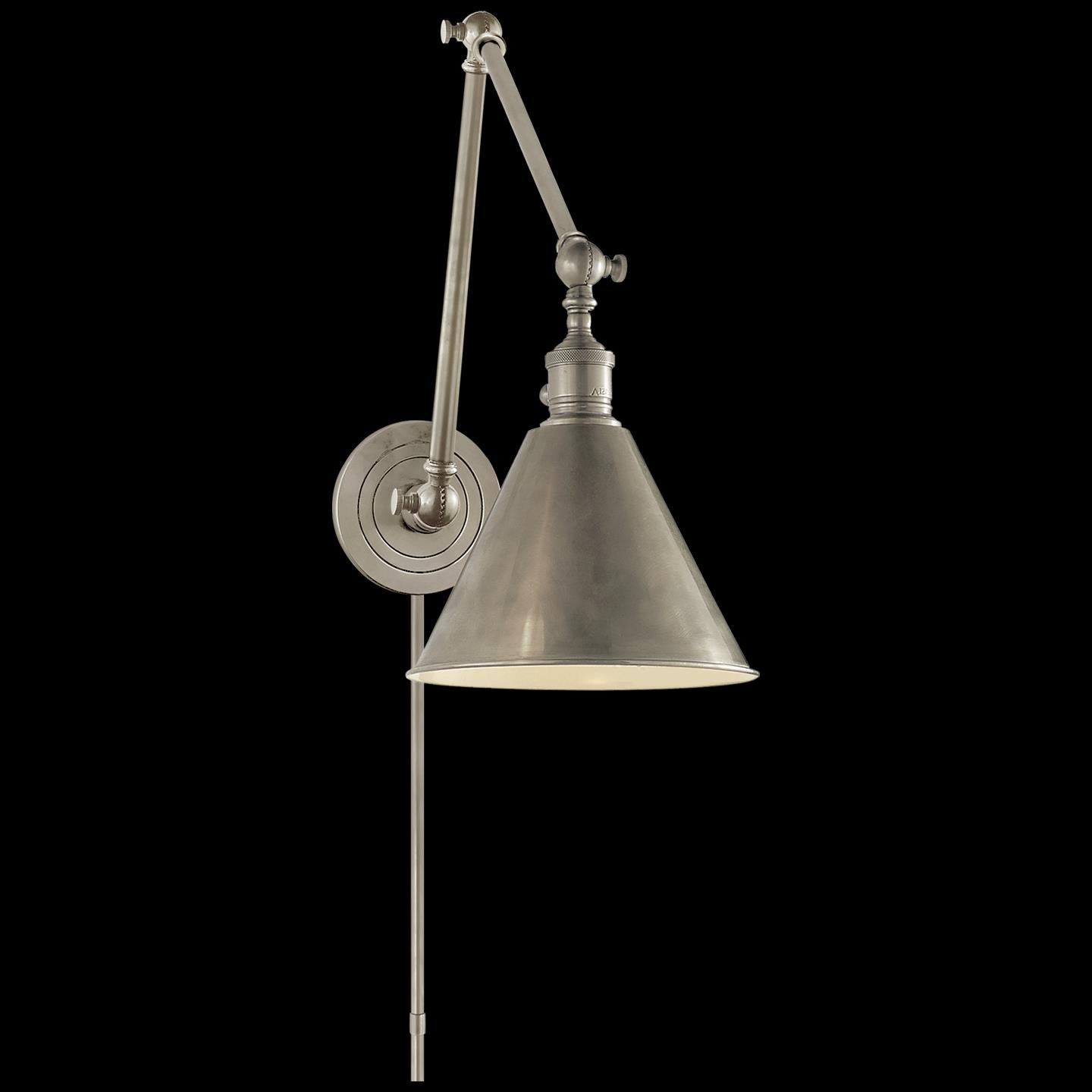 Chapman & Myers Boston Wall Swing Lamp,