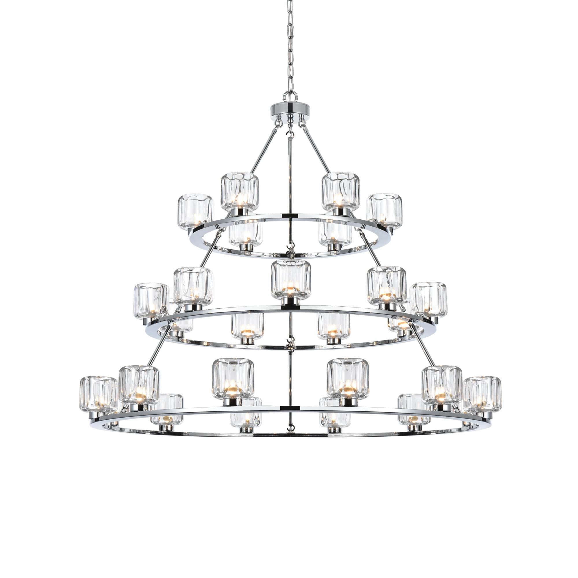 Shown in Chrome And Clear finish