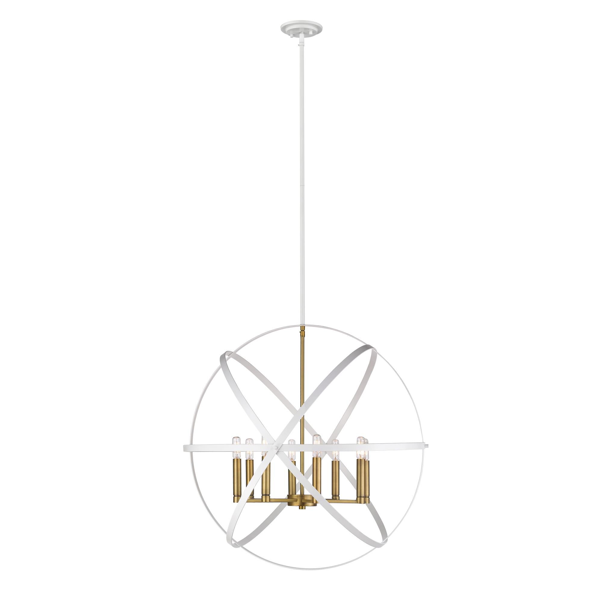Cavallo 30 Inch 8 Light Chandelier by Z-Lite