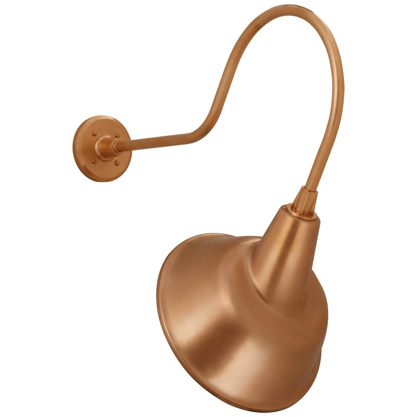 Shown in Soft Copper finish and Copper shade