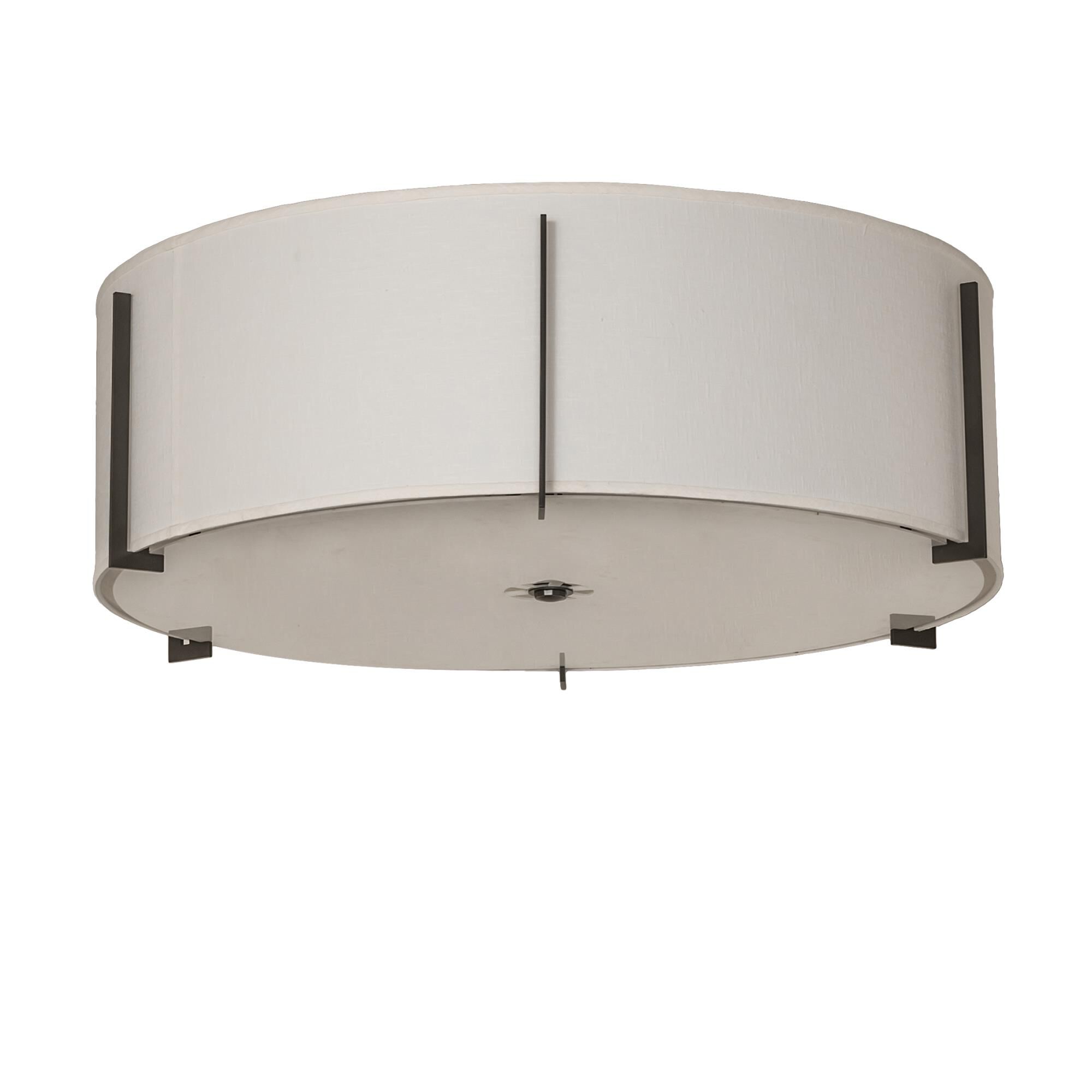 Shown in Timeless Bronze finish and White glass