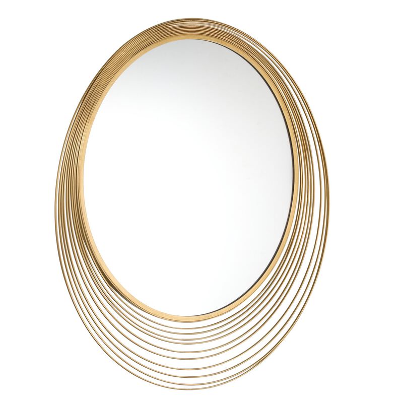 Cecile 35 Inch Decorative Mirror by Crystorama