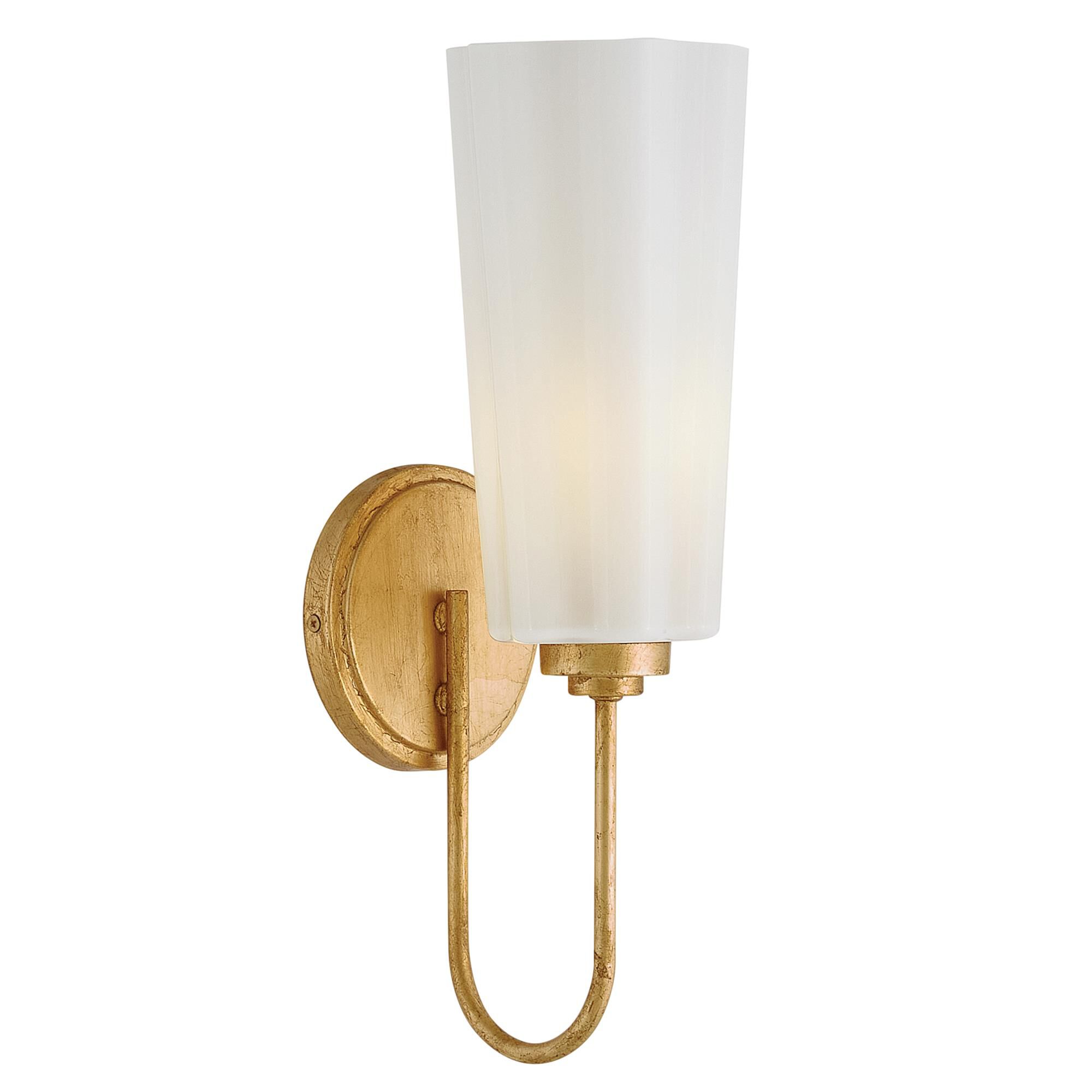 Shown in Distressed Brass finish and Cased Opal glass