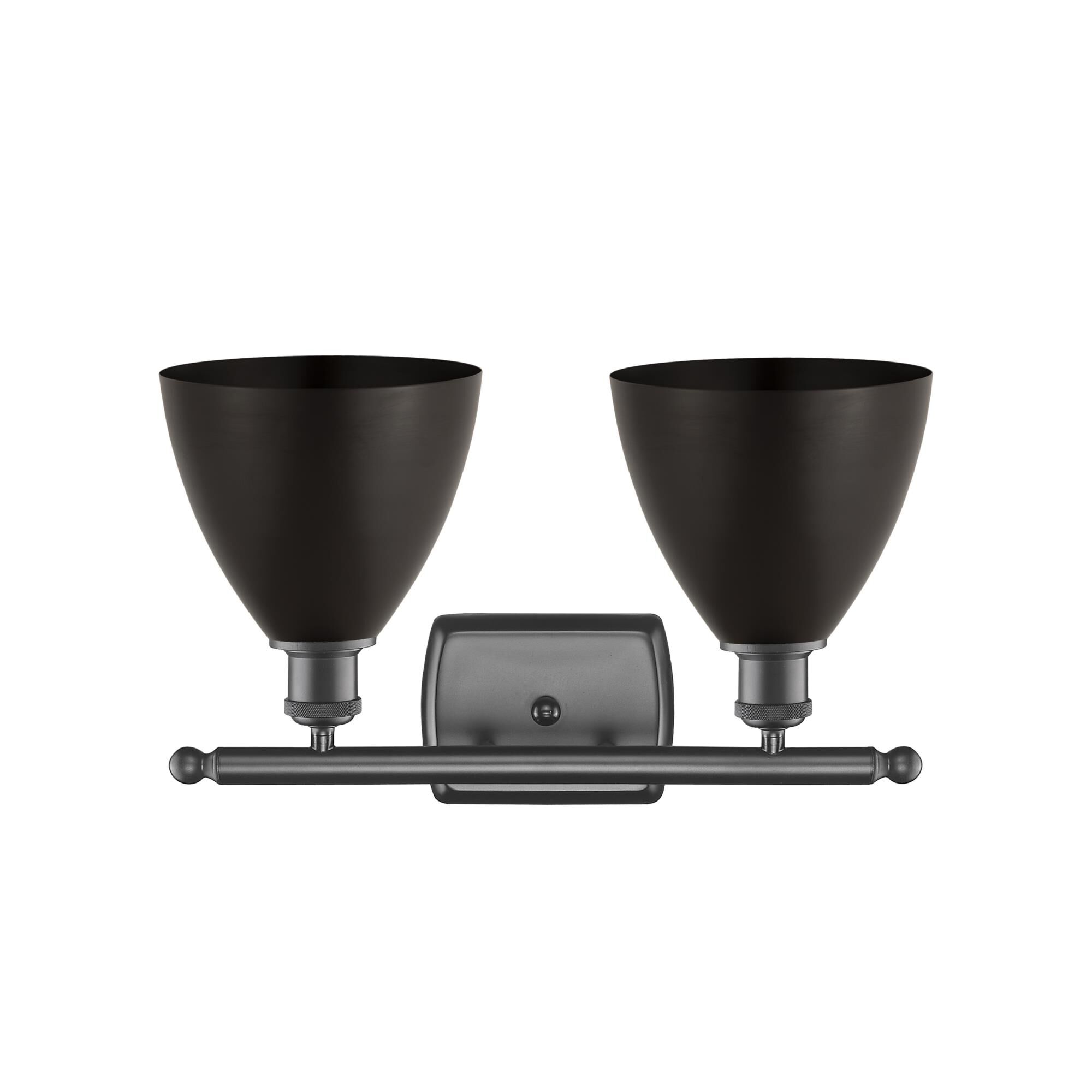 Shown in Oil Rubbed Bronze finish and Oil Rubbed Bronze Ballston Dome shade