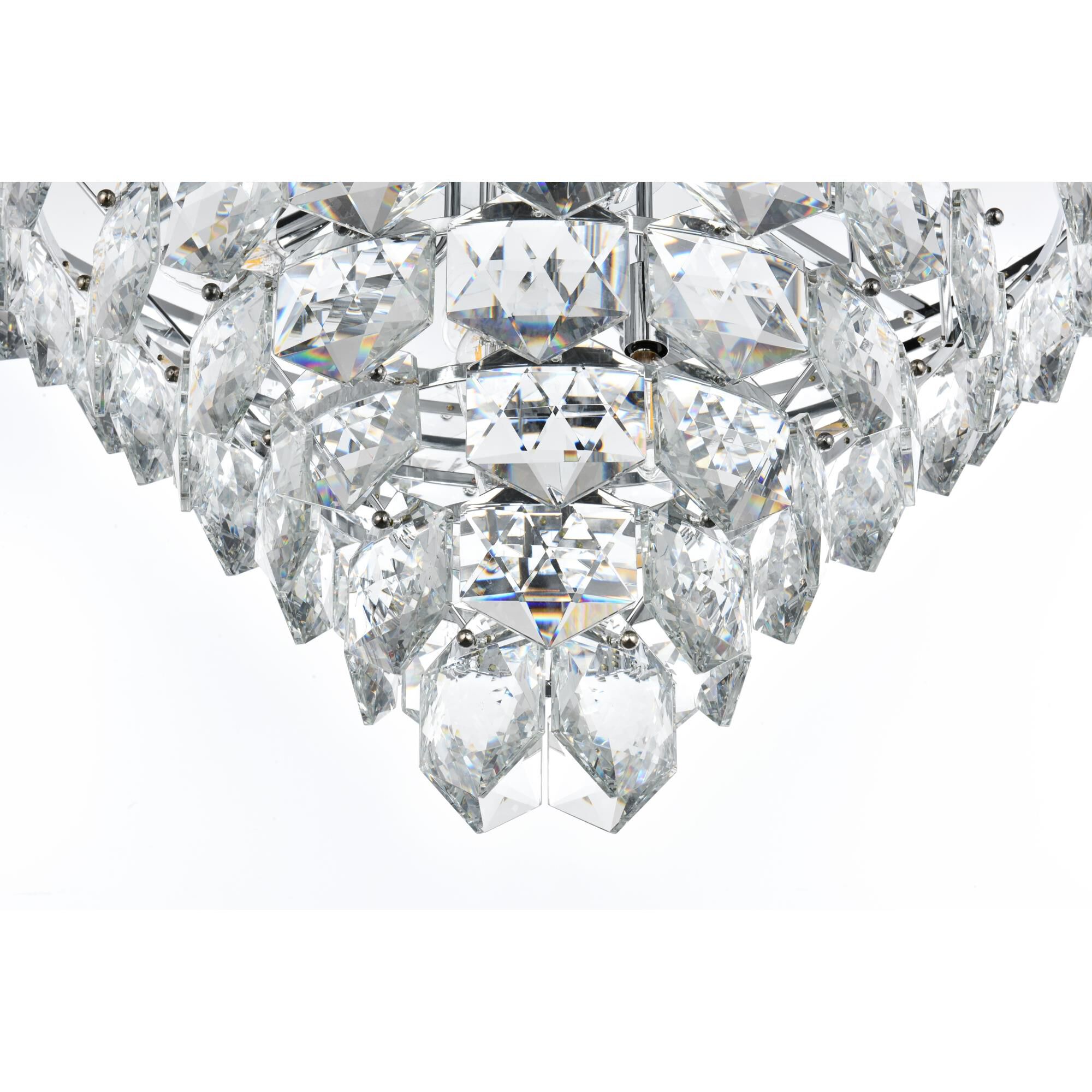 Adaline 32 Inch Chandelier by Elegant Lighting