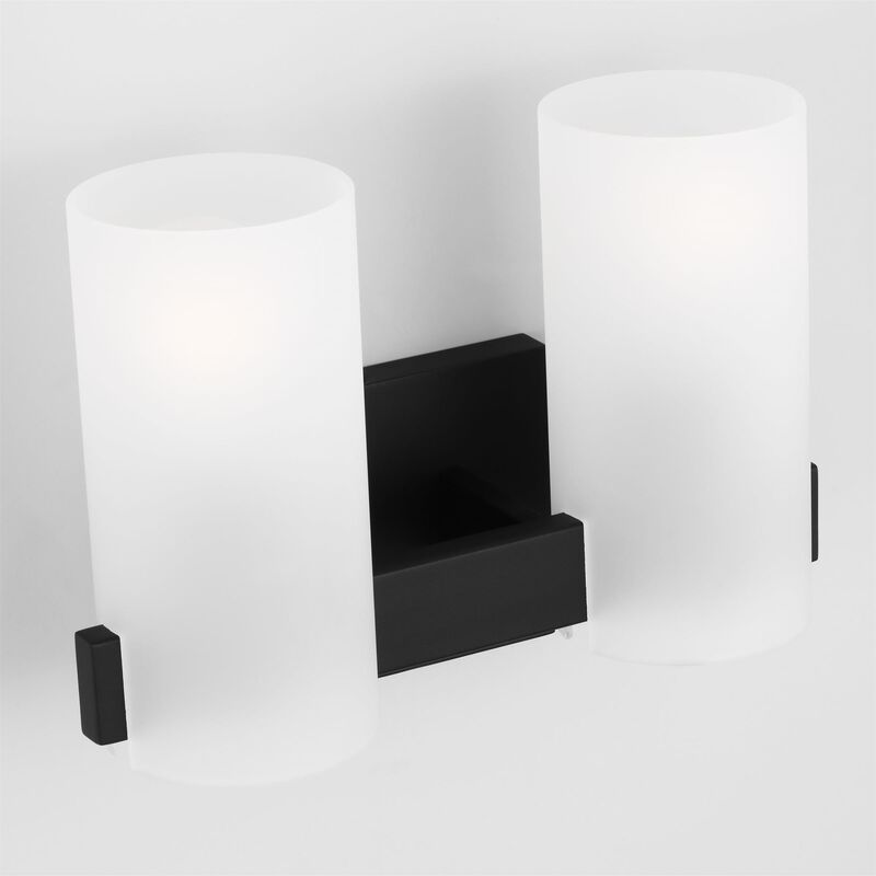 Drew & Jonathan Rhode 12 Inch 2 Light Bath Vanity Light by Visual Comfort Studio