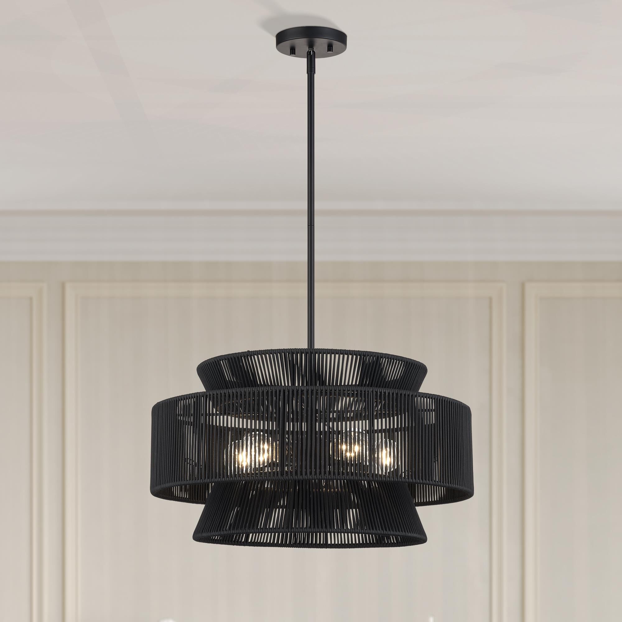 Florell 22 Inch Large Pendant by Livex Lighting