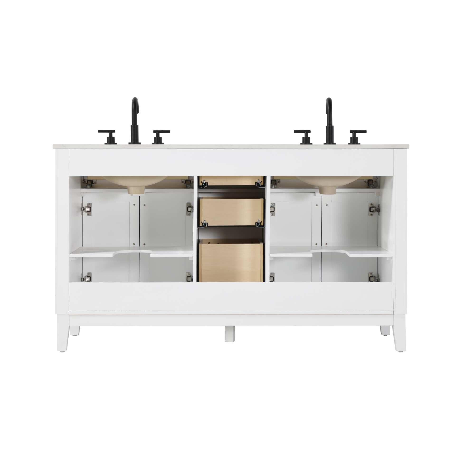 Shown in White finish