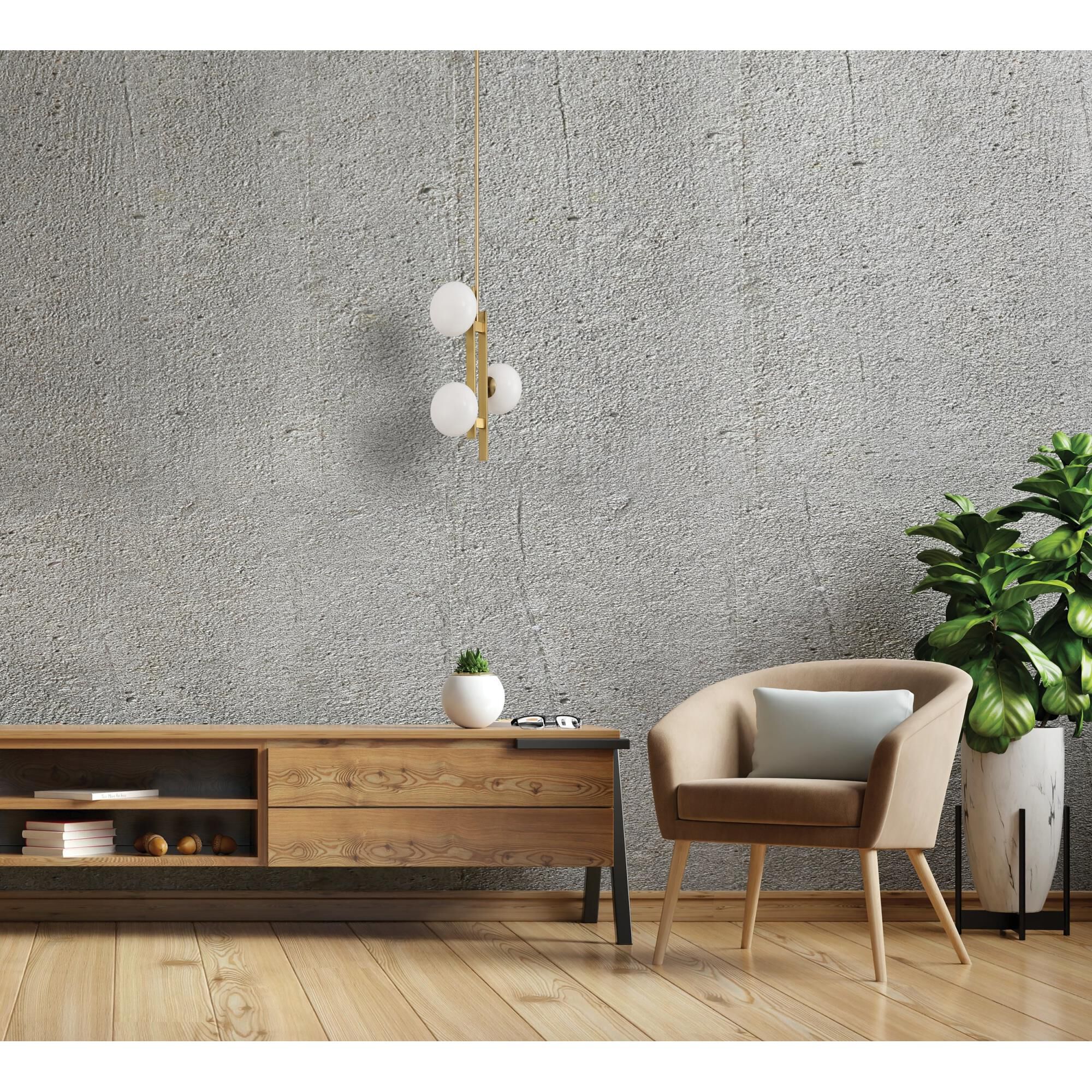 Shown in Brushed Gold finish and Opal glass