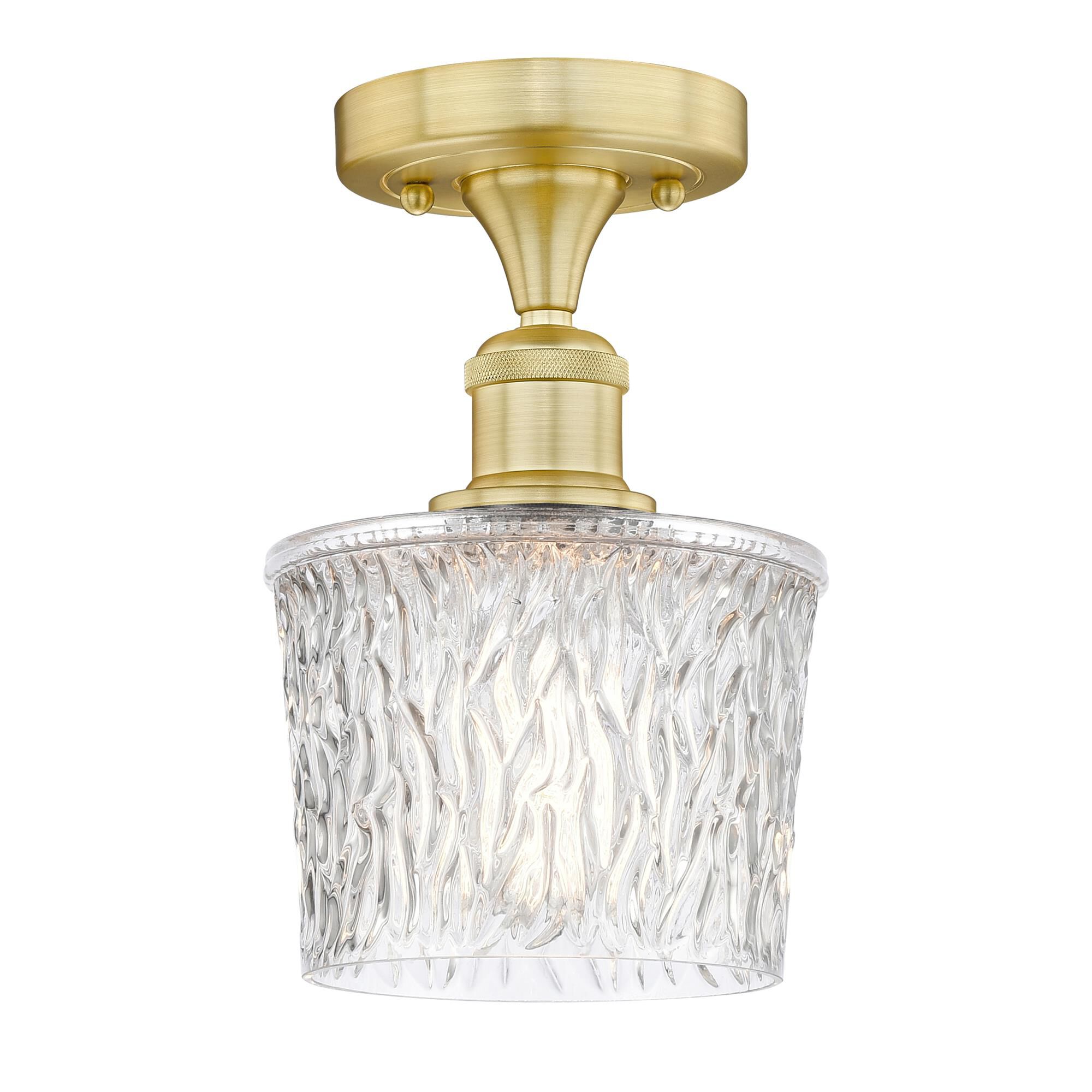Bruno Marashlian Niagra 6 Inch 1 Light Semi Flush Mount by Innovations Lighting