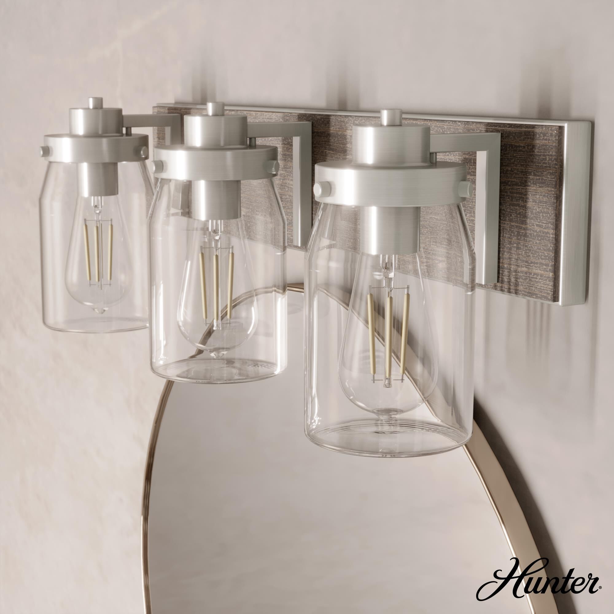 Shown in Brushed Nickel finish