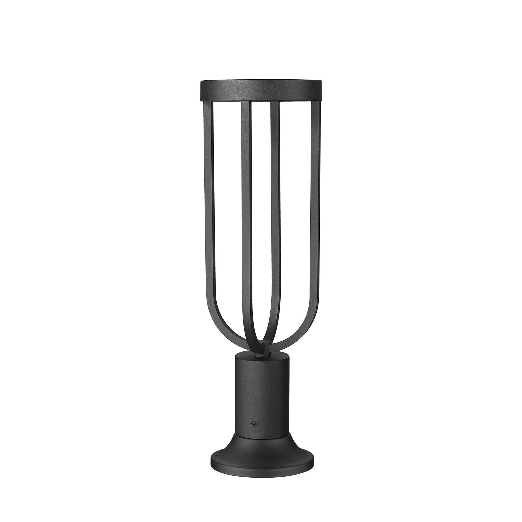 Shown in Sand Black finish and Sand Blast glass and Sand Blast shade