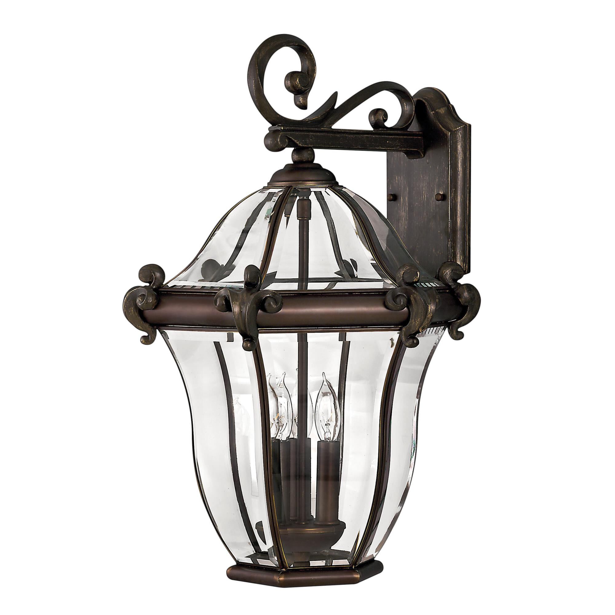 San Clemente 20 Inch Tall 3 Light Outdoor Wall Light by Hinkley Lighting