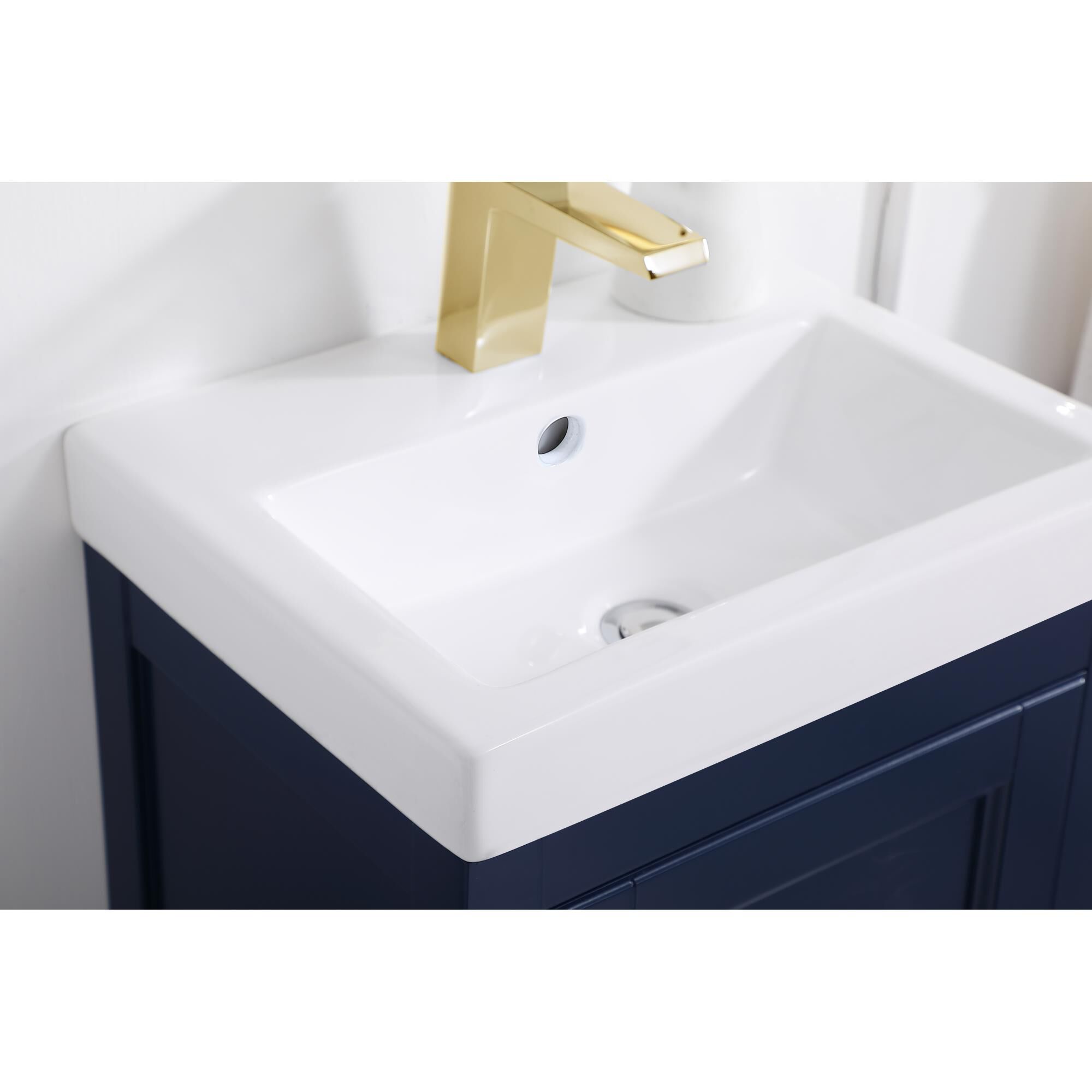 Shown in Blue And Gold With White finish