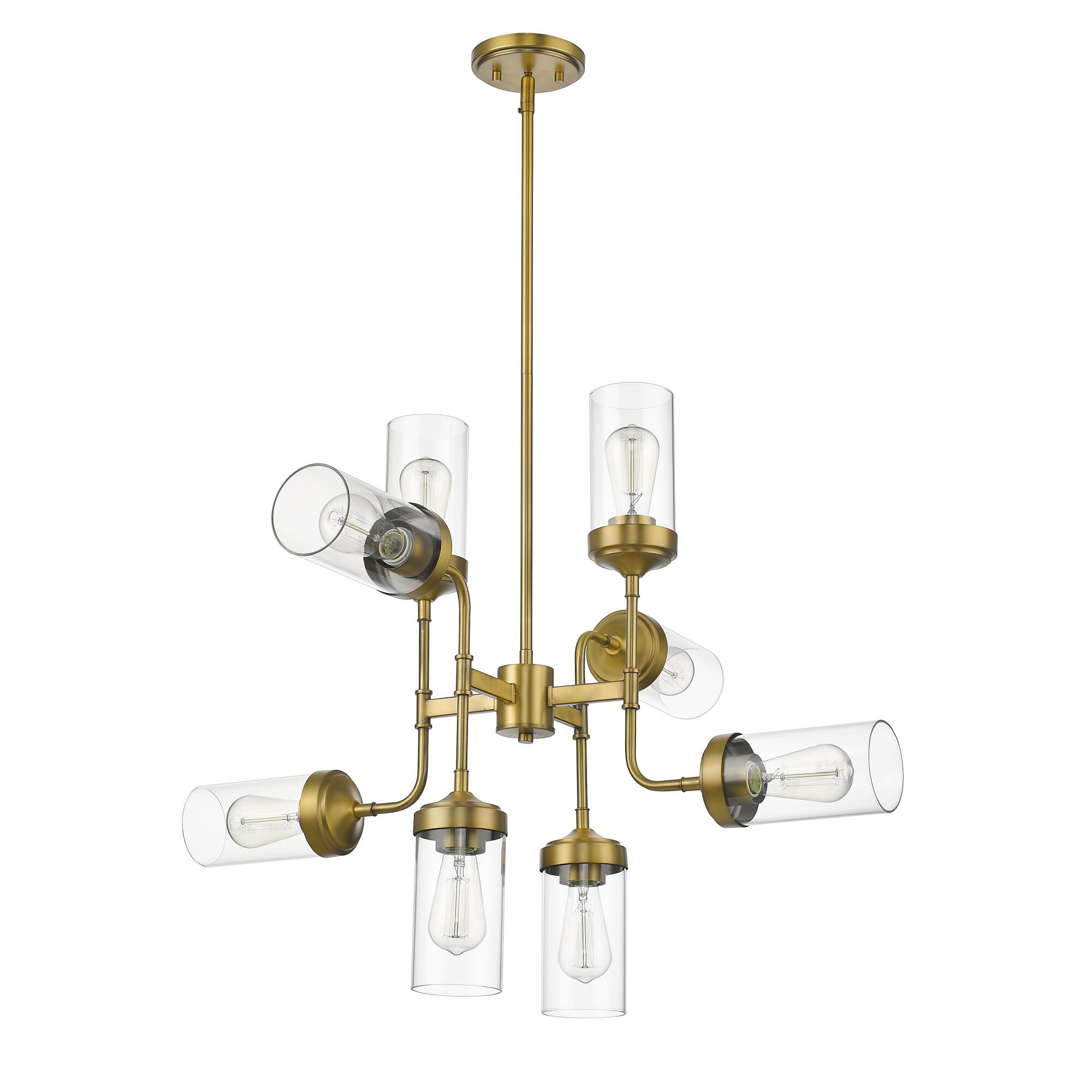 Calliope 32 Inch 8 Light Chandelier by Z-Lite