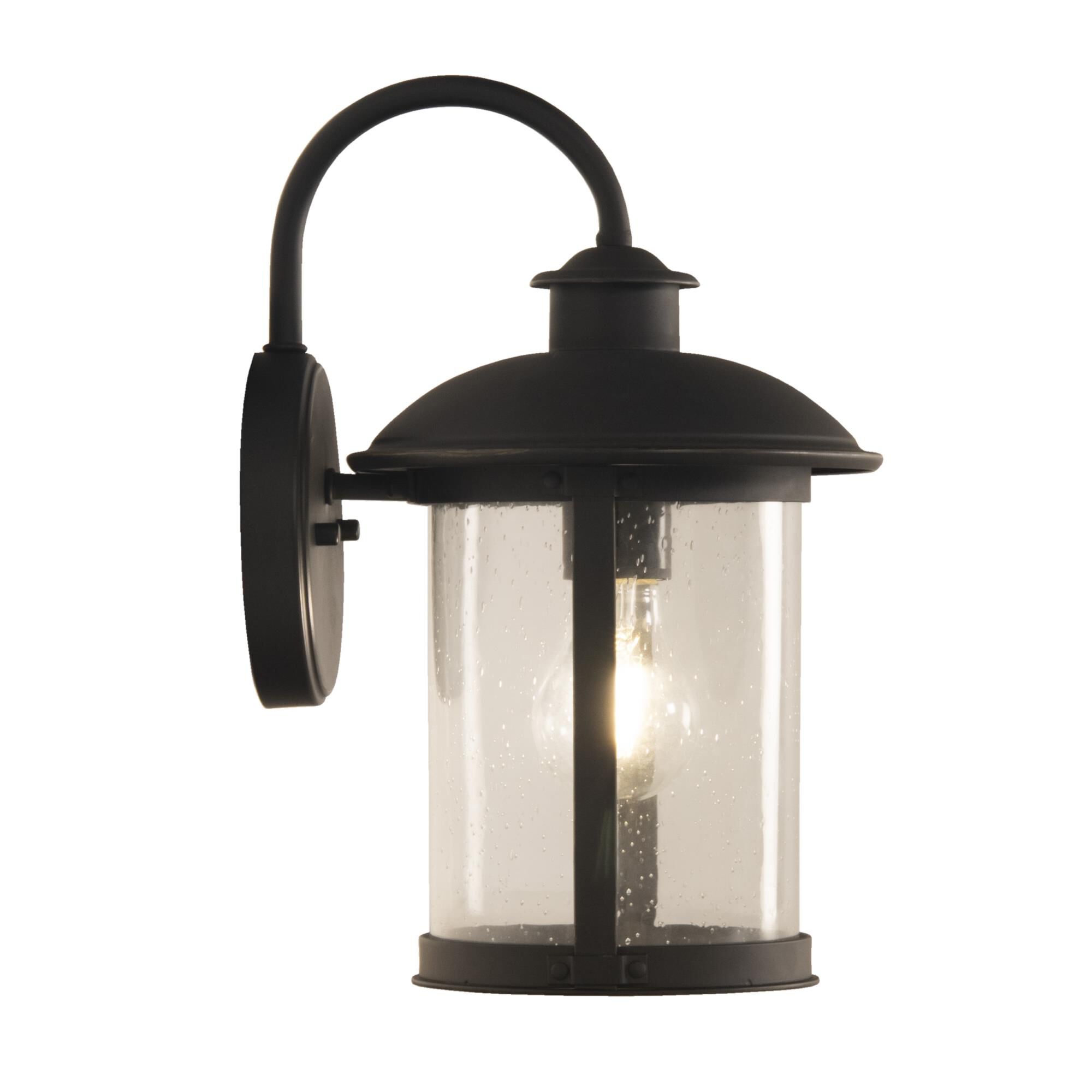 Shown in Dark Bronze Gilded finish and Cylinder glass