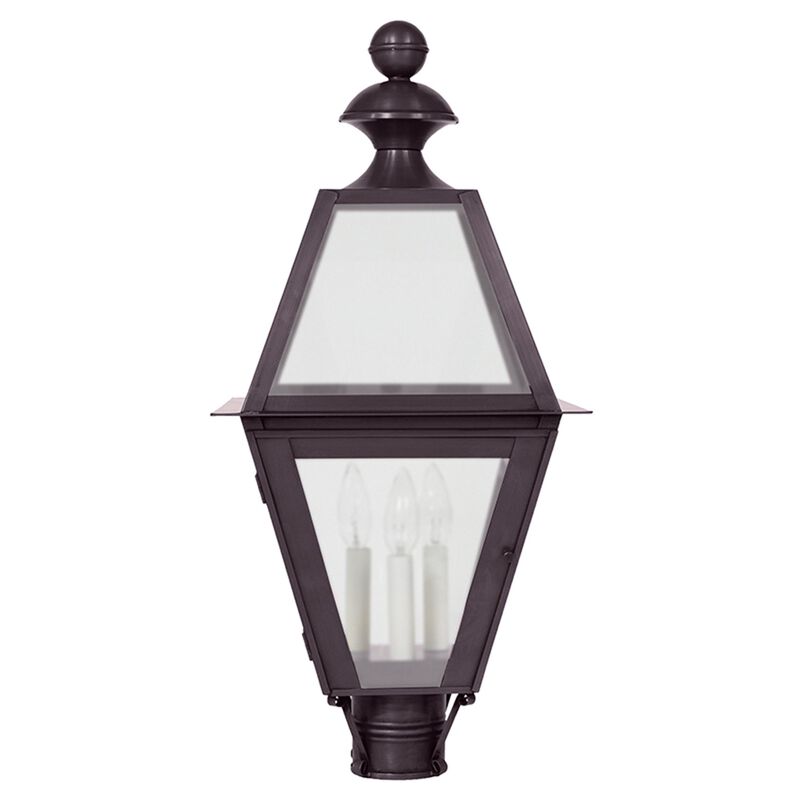 Boston 26 Inch 3 Light Outdoor Post Lamp by Northeast Lantern