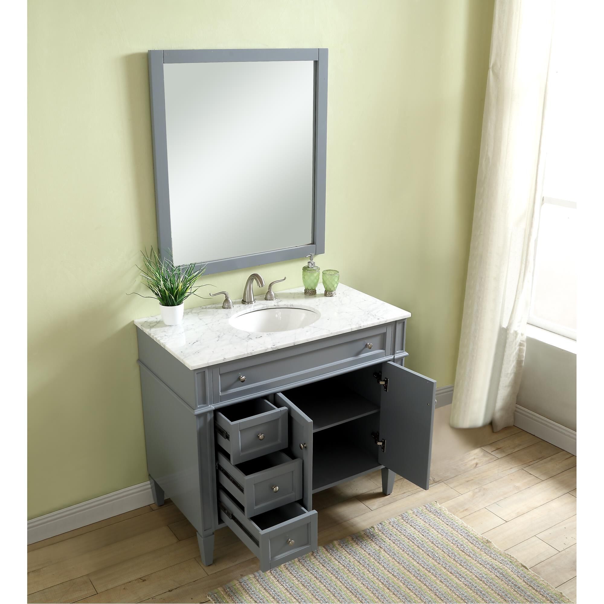 Park Avenue Bath Vanity by Elegant Decor