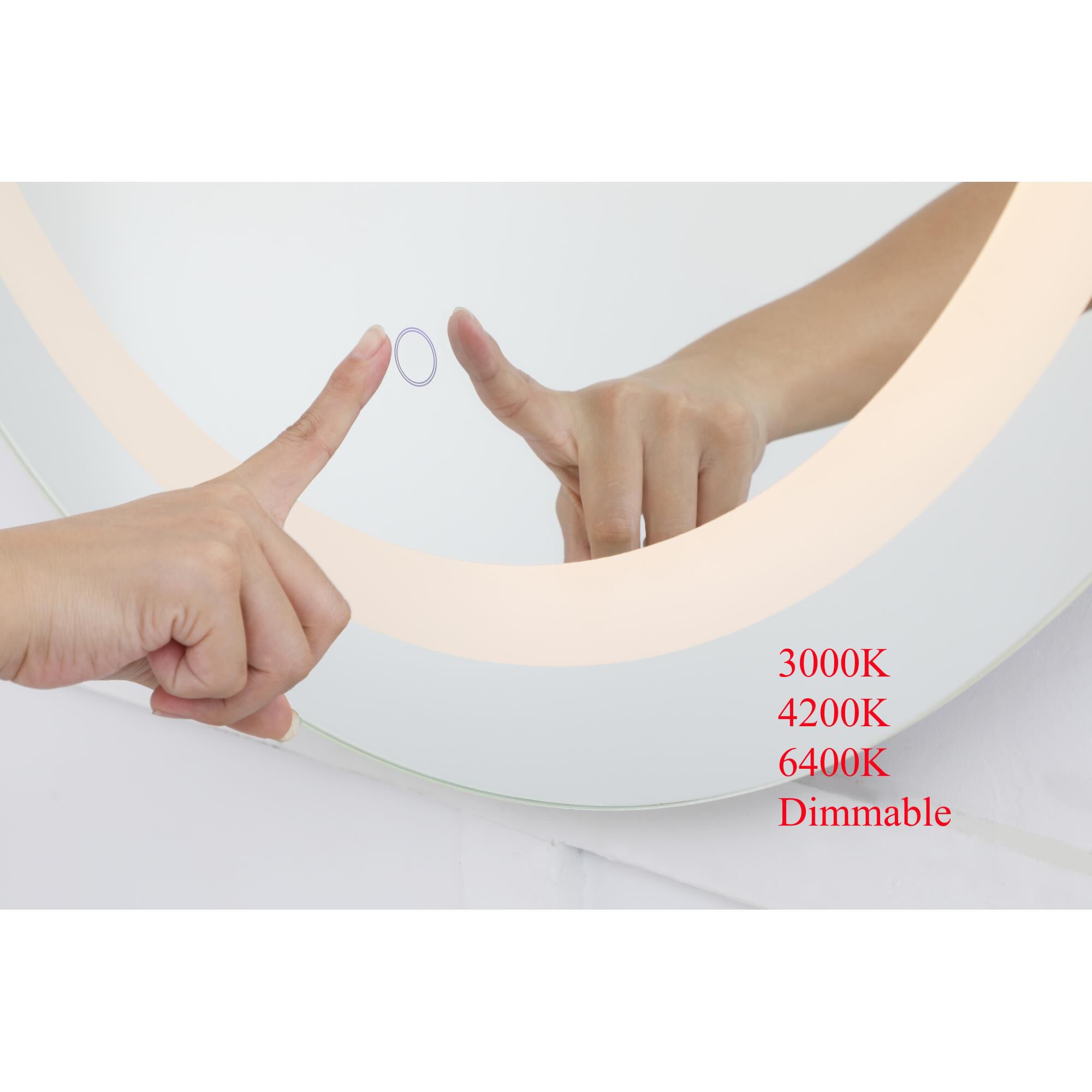 Helios LED Lighted Mirrors by Elegant Decor